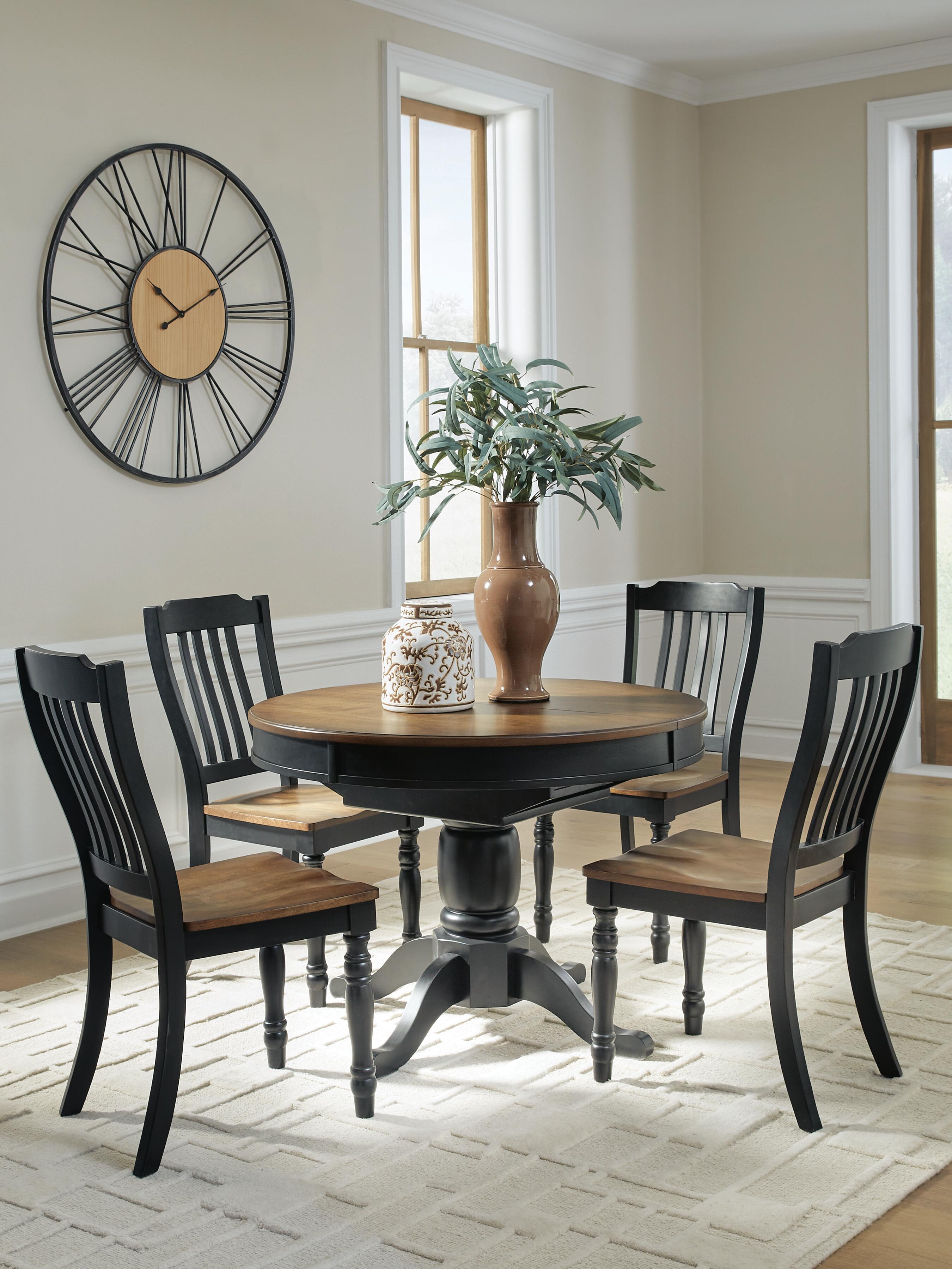 Clorazi Extension Dining Table and 4 Chairs - image 4