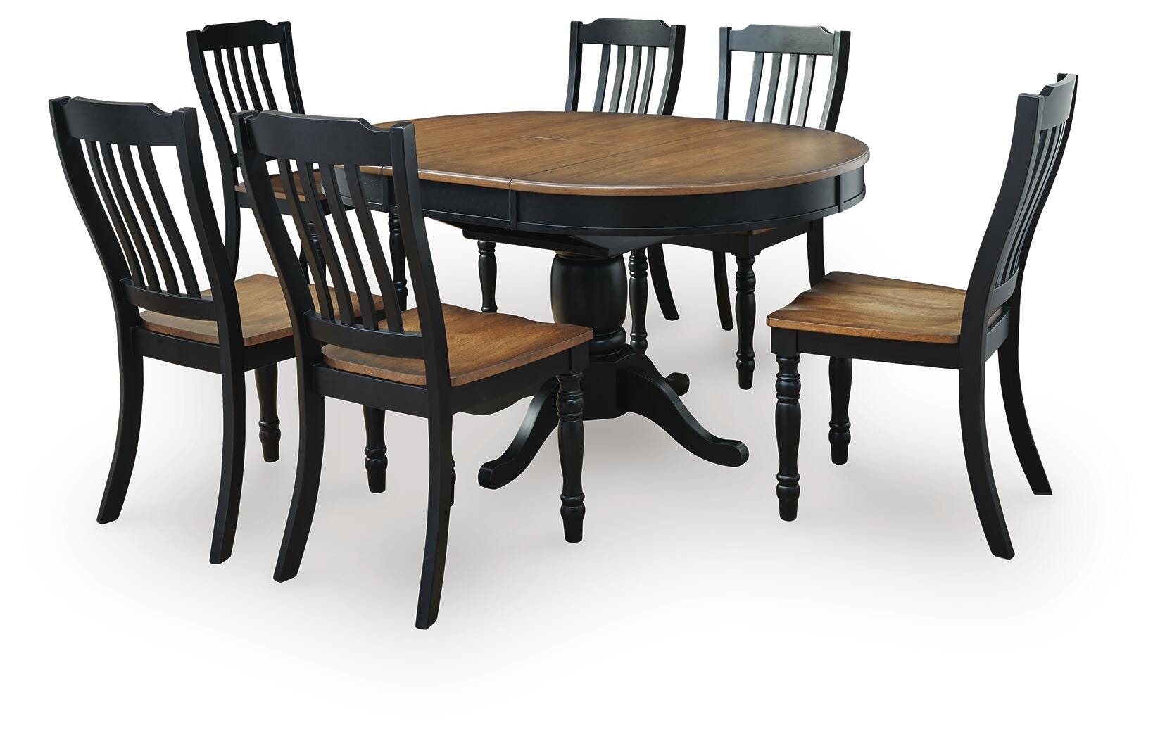 Clorazi Extension Dining Table and 6 Chairs - image 2