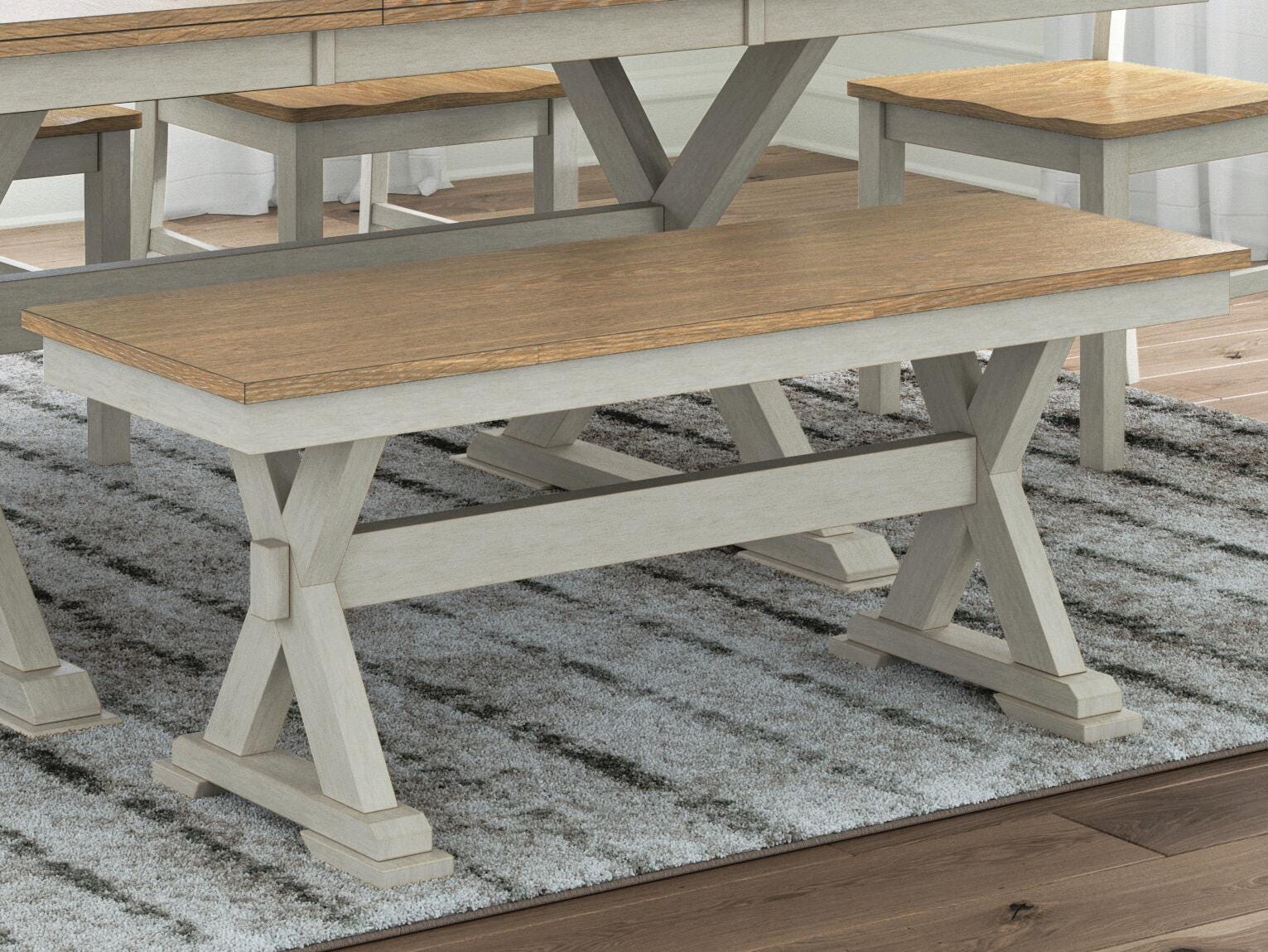 Purlaney 48" Dining Bench - image 1