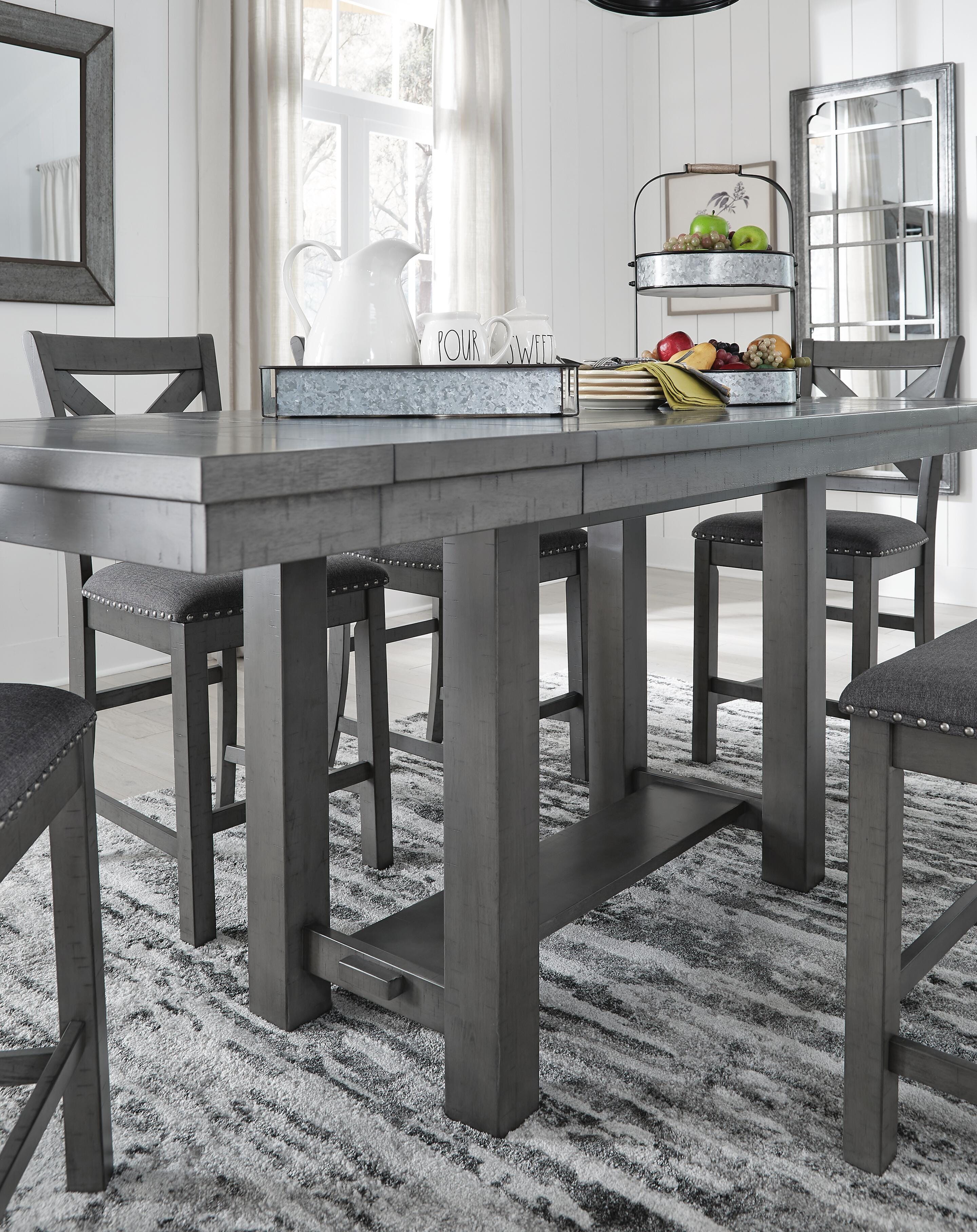 Myshanna Counter Height Dining Extension Table - image 2