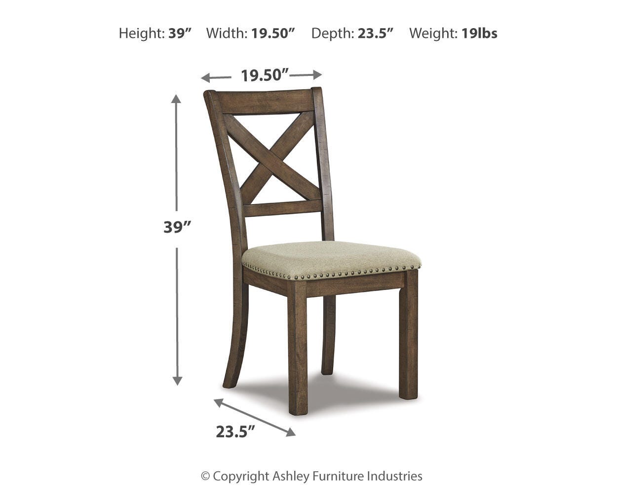 Moriville Dimensions