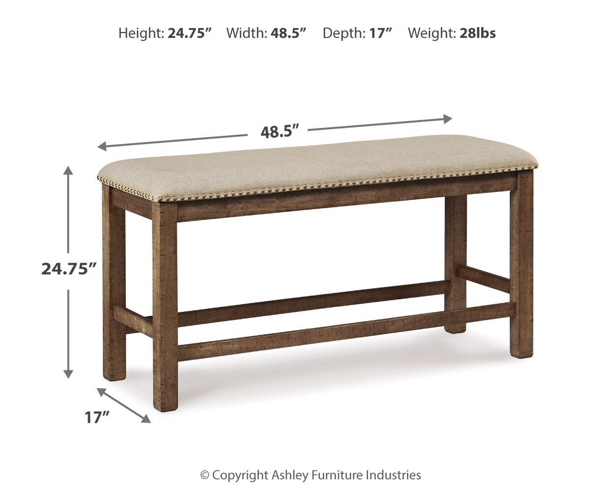 Moriville Dimensions