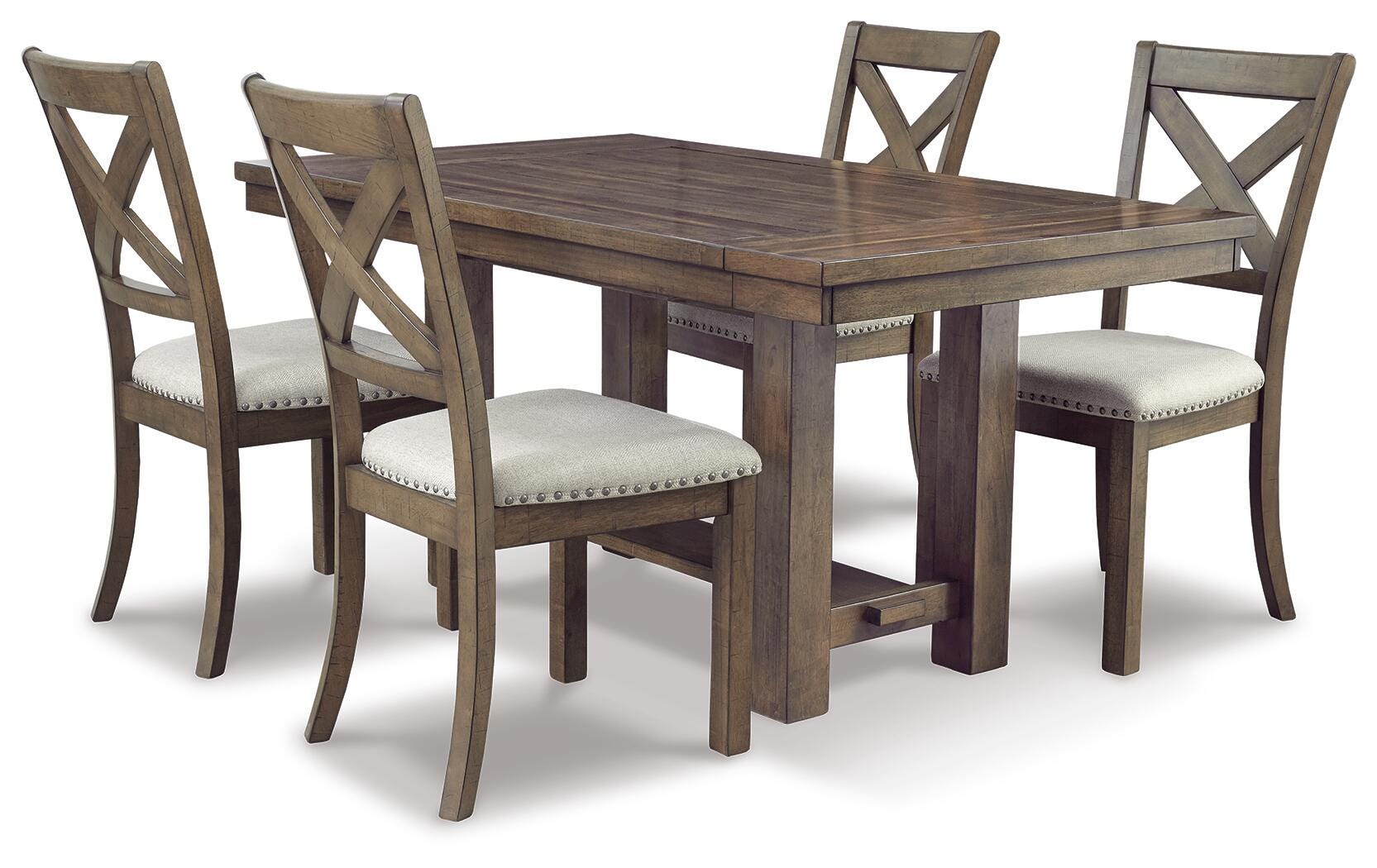 Moriville Dining Table and 4 Chairs, , large