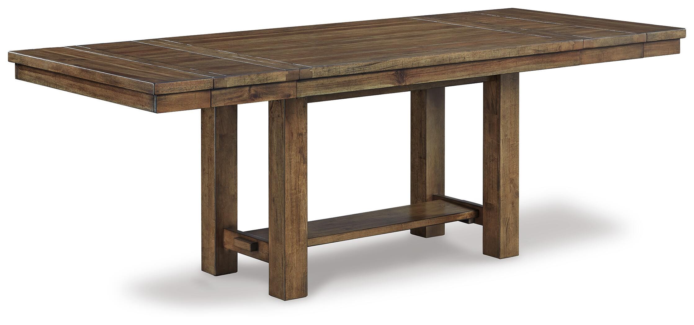Moriville Dining Extension Table, Grayish Brown, large