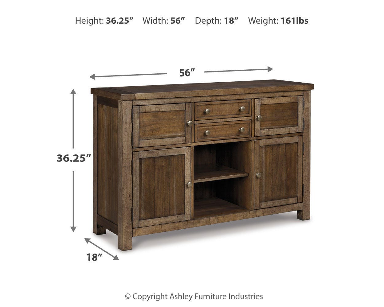 Moriville Dimensions