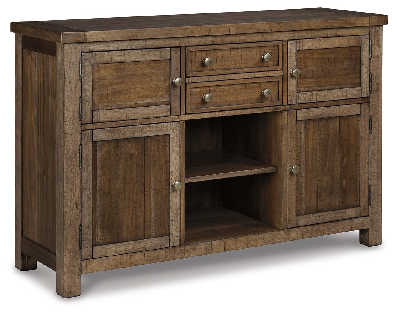 Moriville Dining Server, Grayish Brown, large