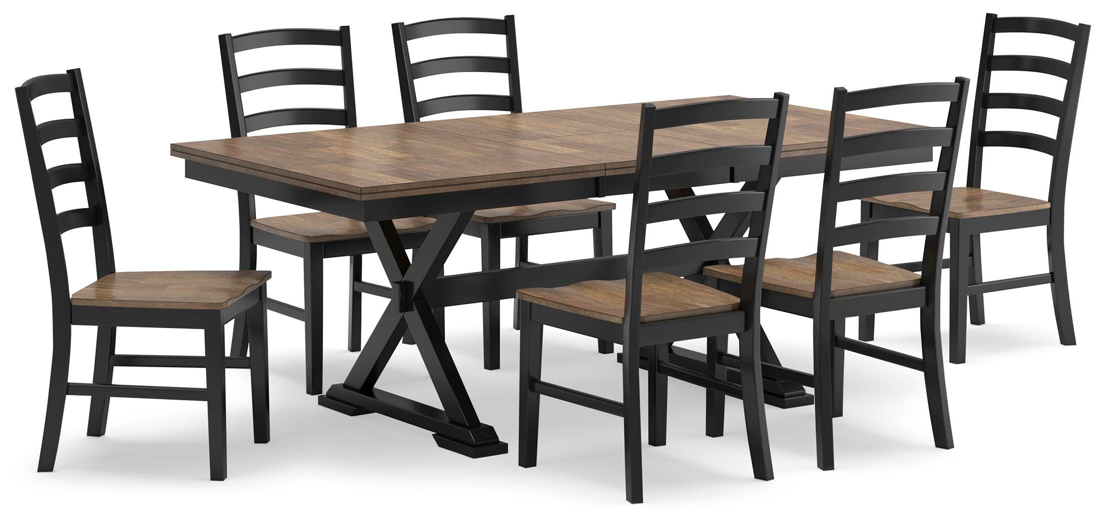 Wildenauer Dining Table and 6 Chairs, , large