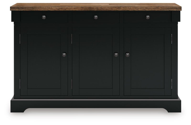 Wildenauer Dining Buffet, Brown/Black