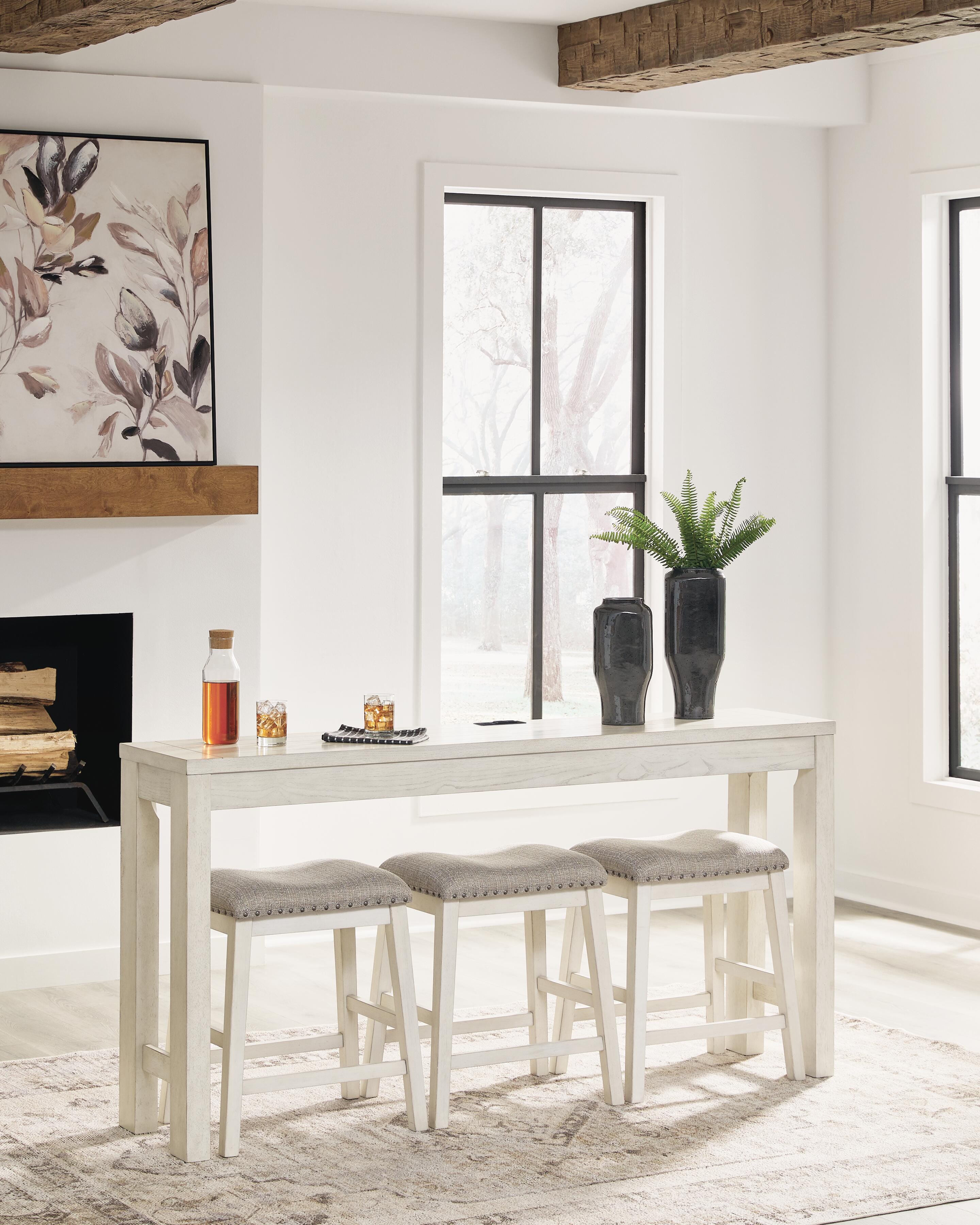 Robbinsdale Counter Height Dining Table and 3 Barstools Set - image 8