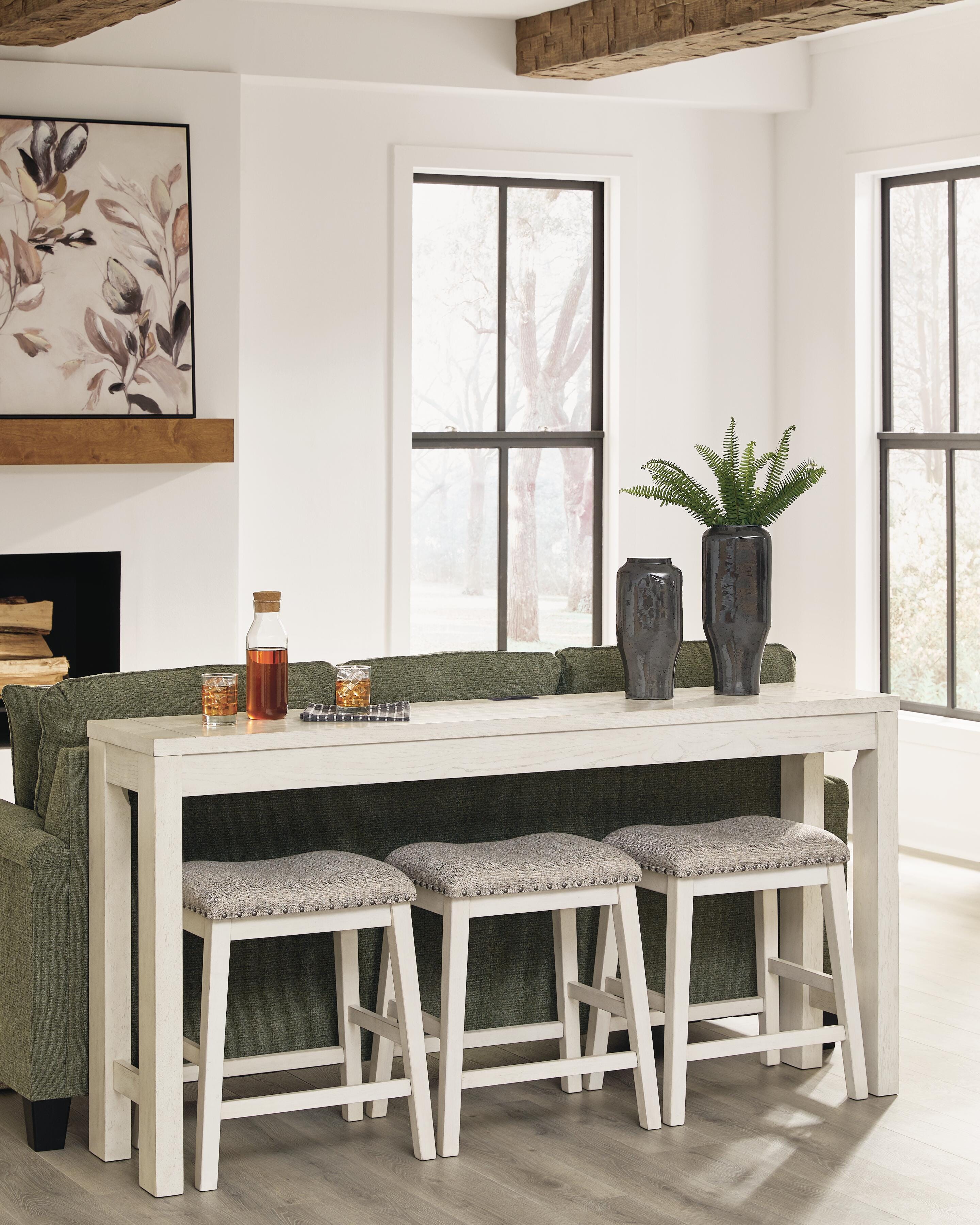 Robbinsdale Counter Height Dining Table and 3 Barstools Set - image 11