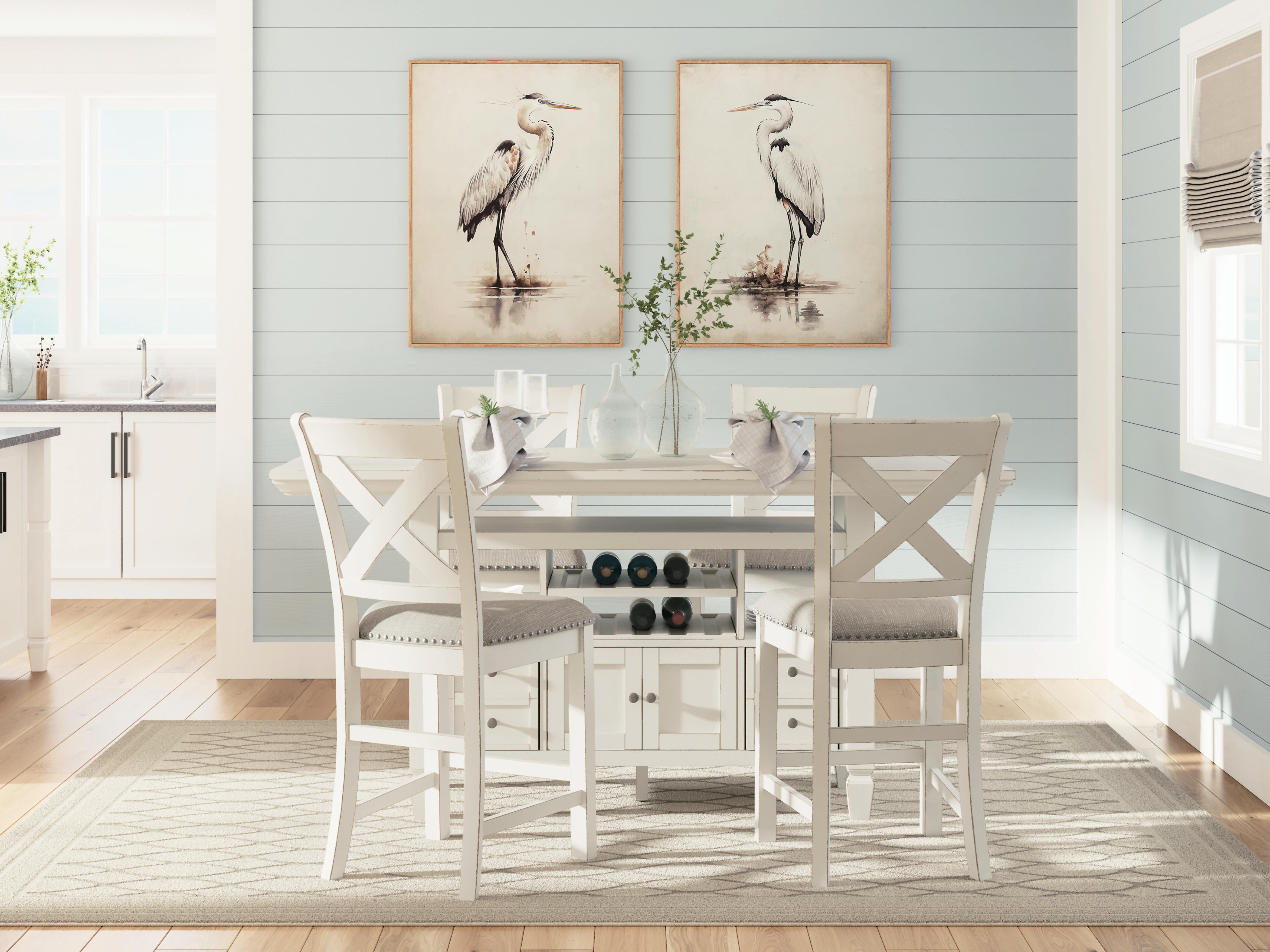 Robbinsdale Counter Height Dining Table and 4 Barstools, , rollover
