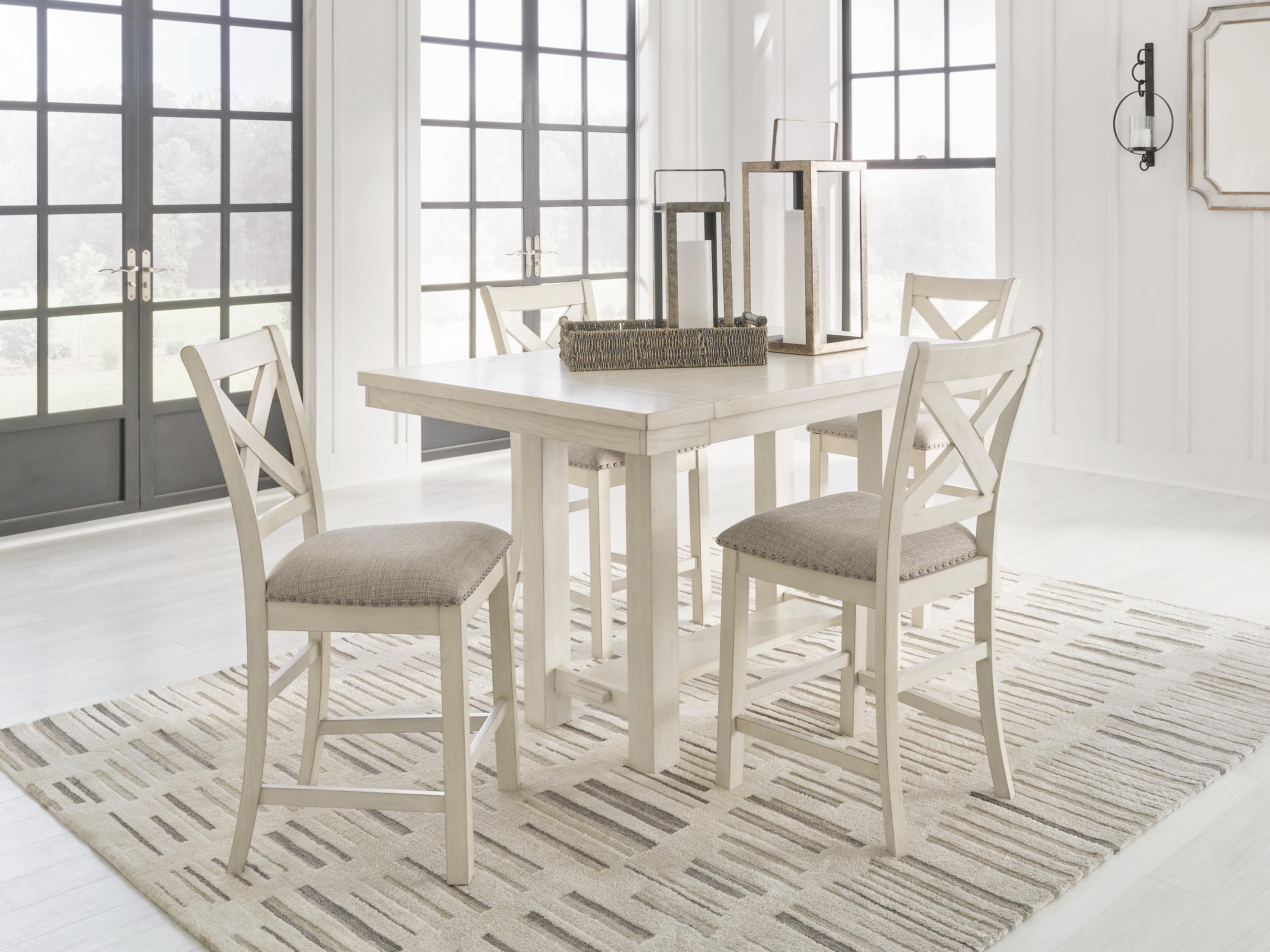 Robbinsdale Counter Height Dining Table and 4 Barstools, , rollover