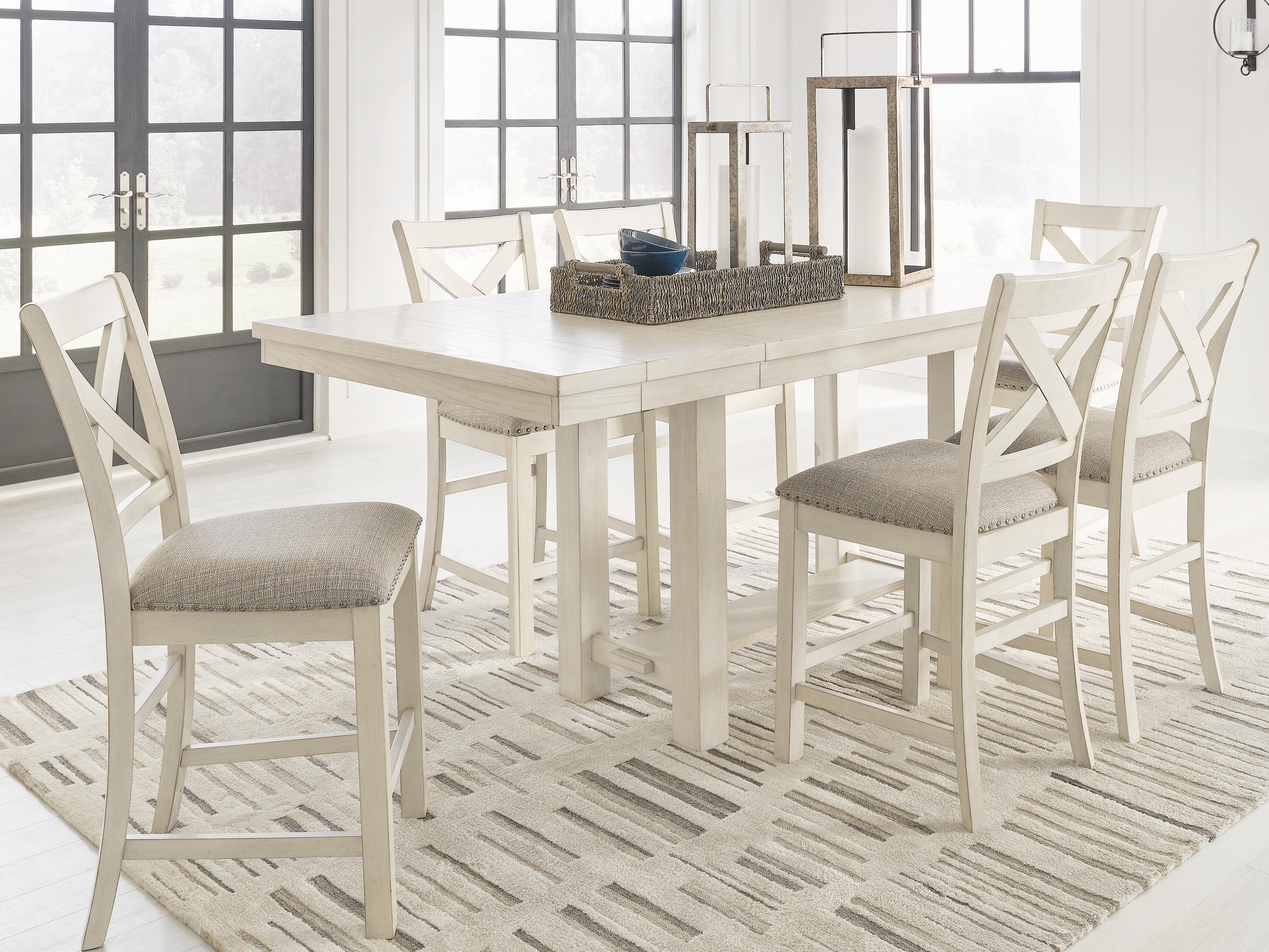 Robbinsdale Counter Height Dining Table and 6 Barstools, , rollover