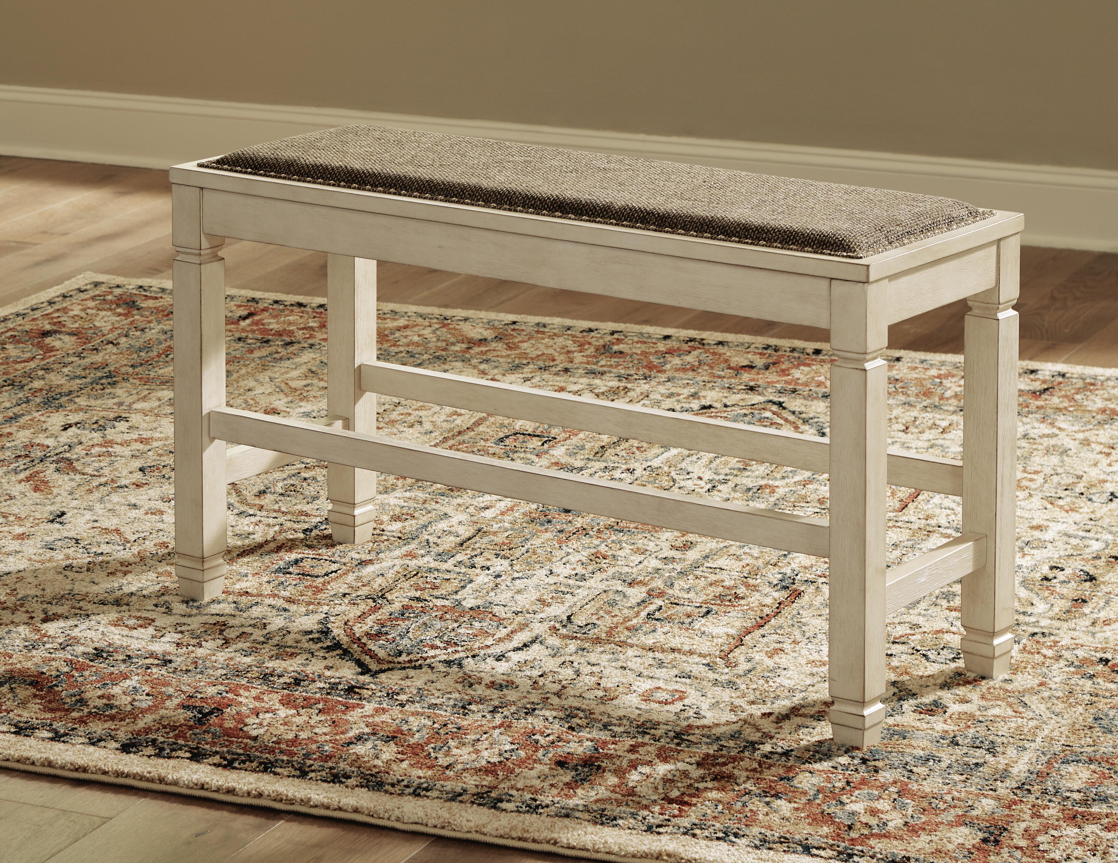 Bolanburg Counter Height Dining Bench, Two-tone, large