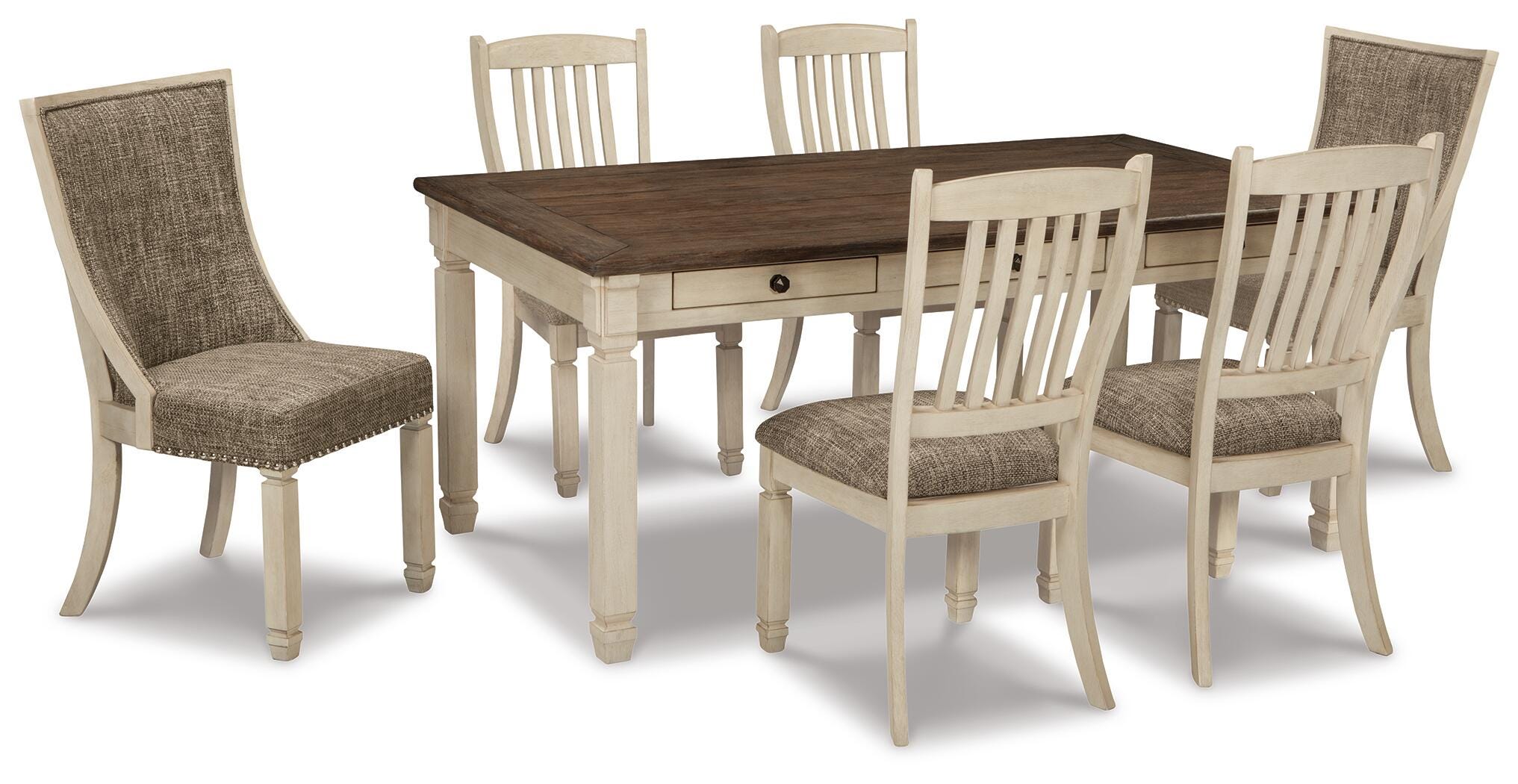 Mesa de comedor Bolanburg y 6 sillas con aparador - image 2