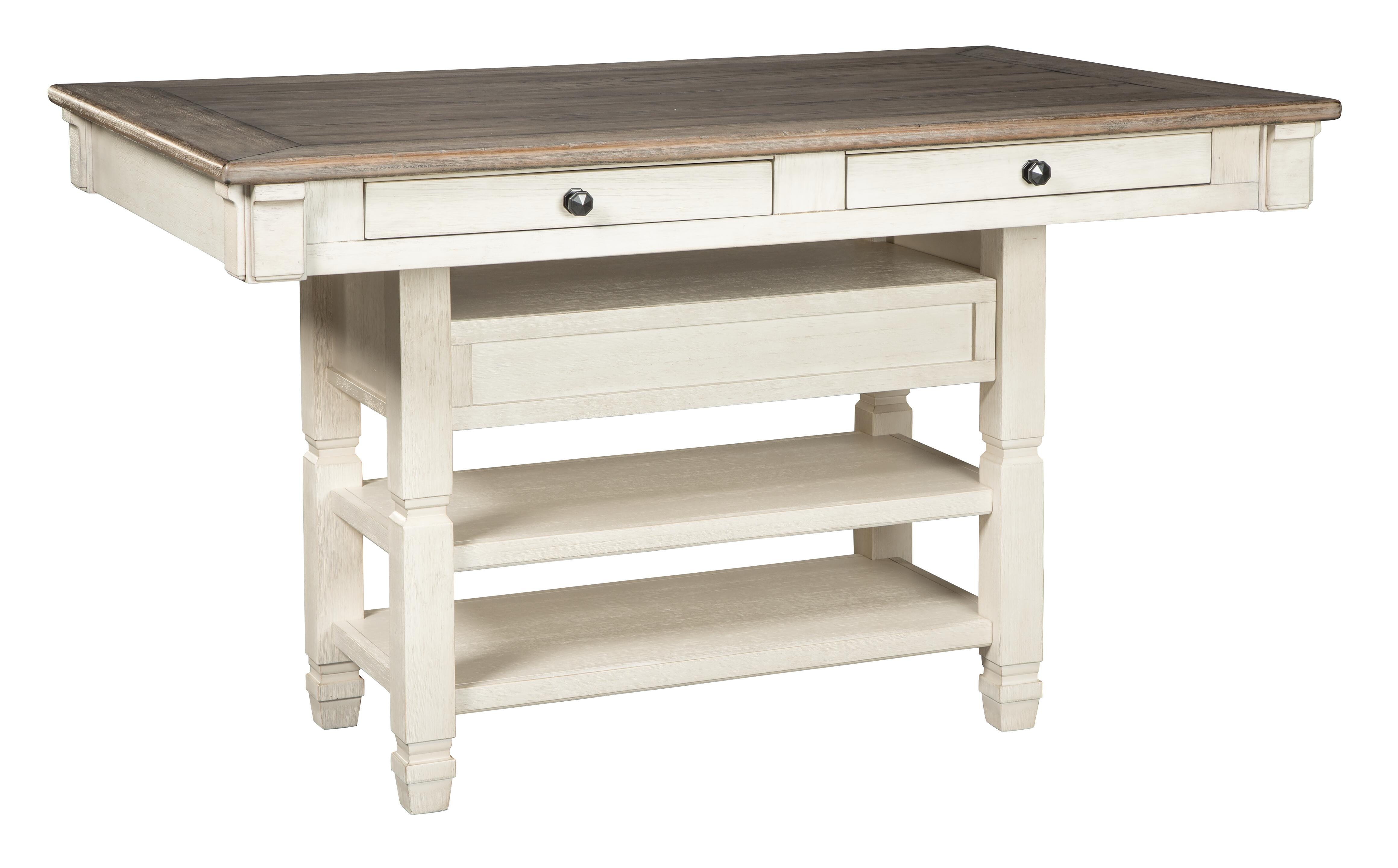 Mesa de comedor de altura de mostrador Bolanburg con 6 taburetes de bar - image 3