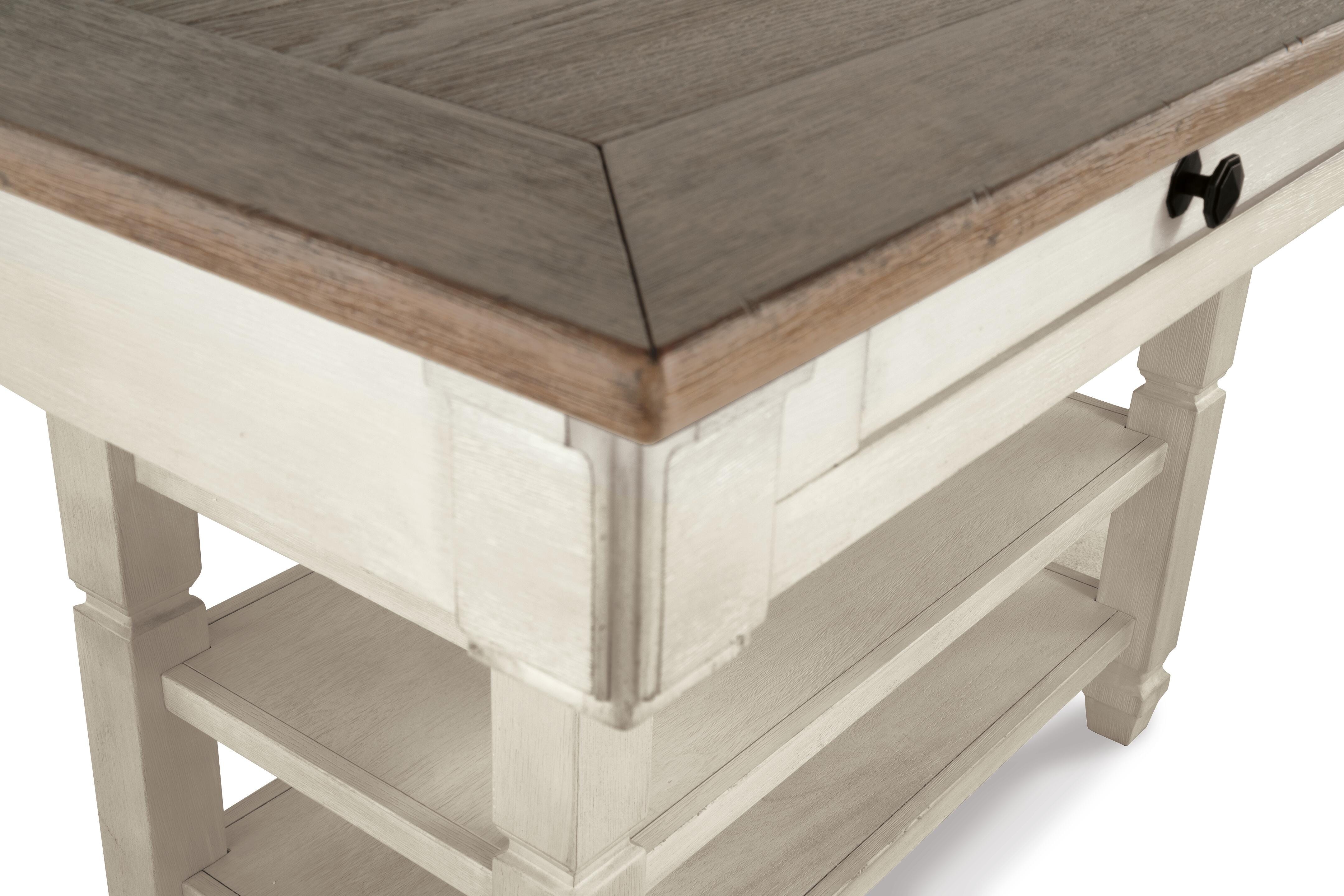 Mesa de comedor de altura de mostrador Bolanburg con 6 taburetes de bar - image 12