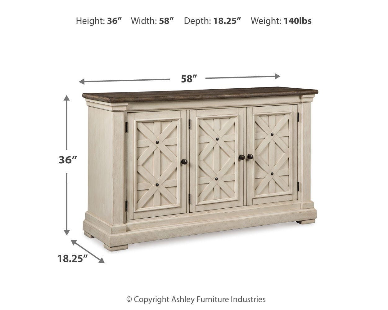 Bolanburg Dimensions