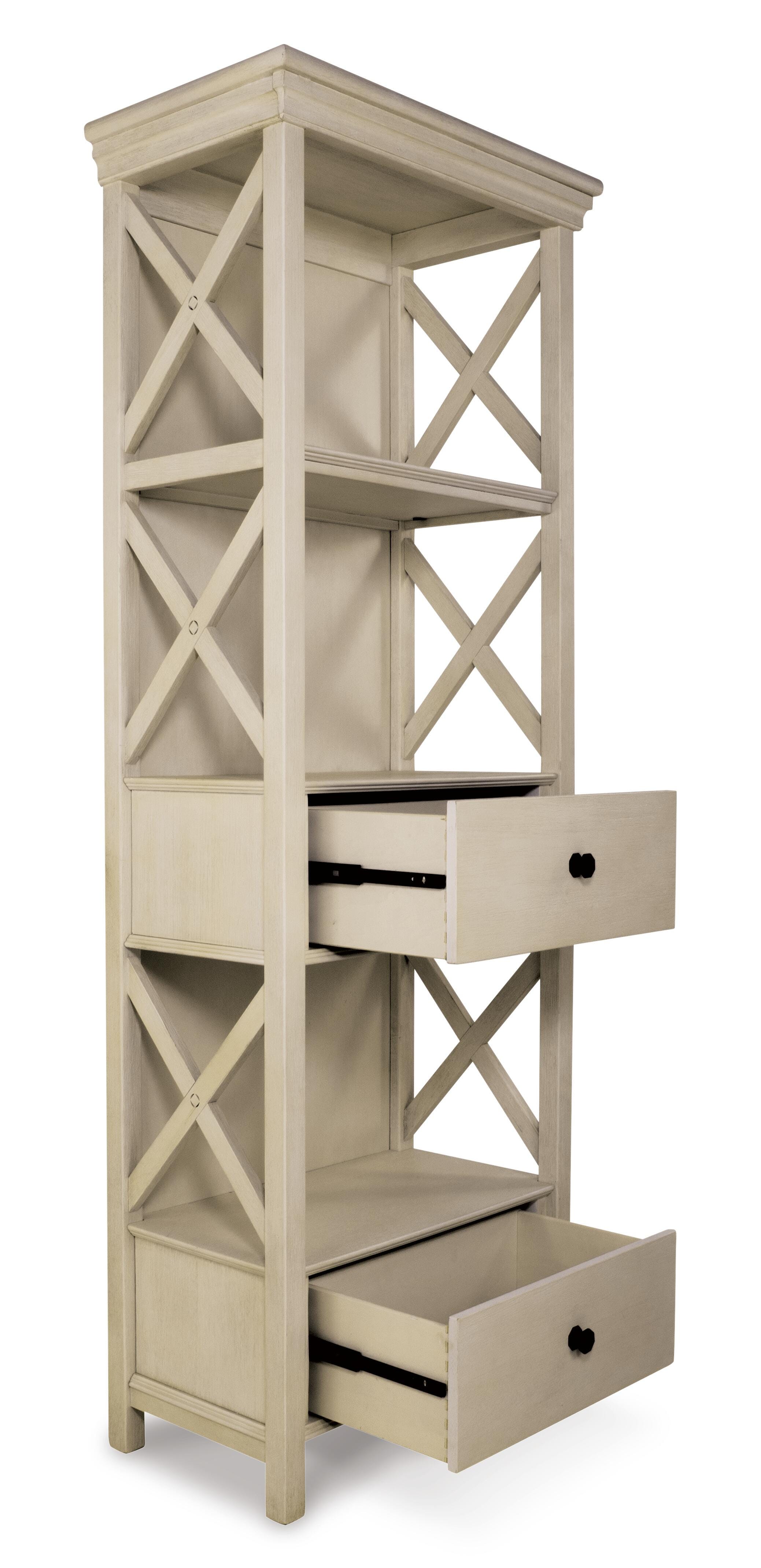 Bolanburg Display Cabinet, Antique White, large