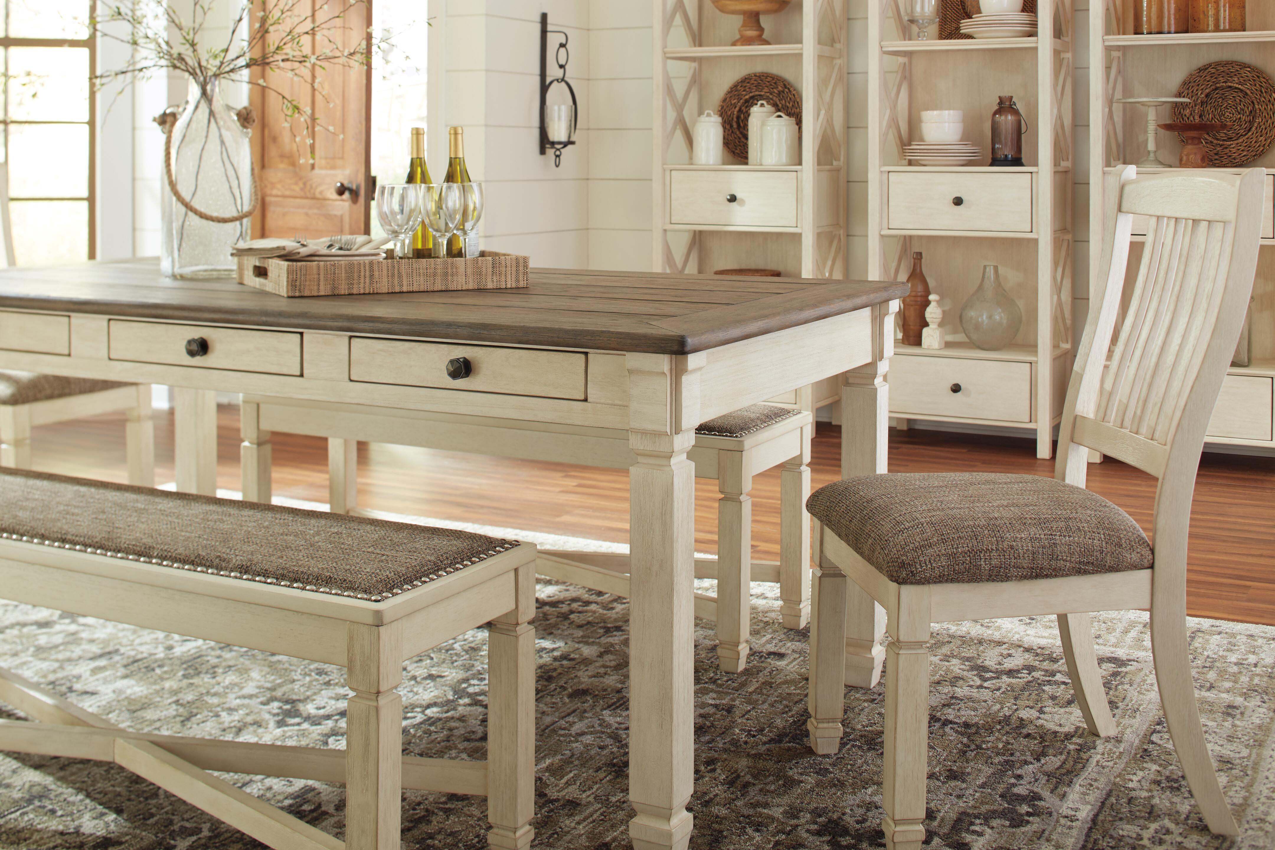 Bolanburg Dining Table, Two-tone, large