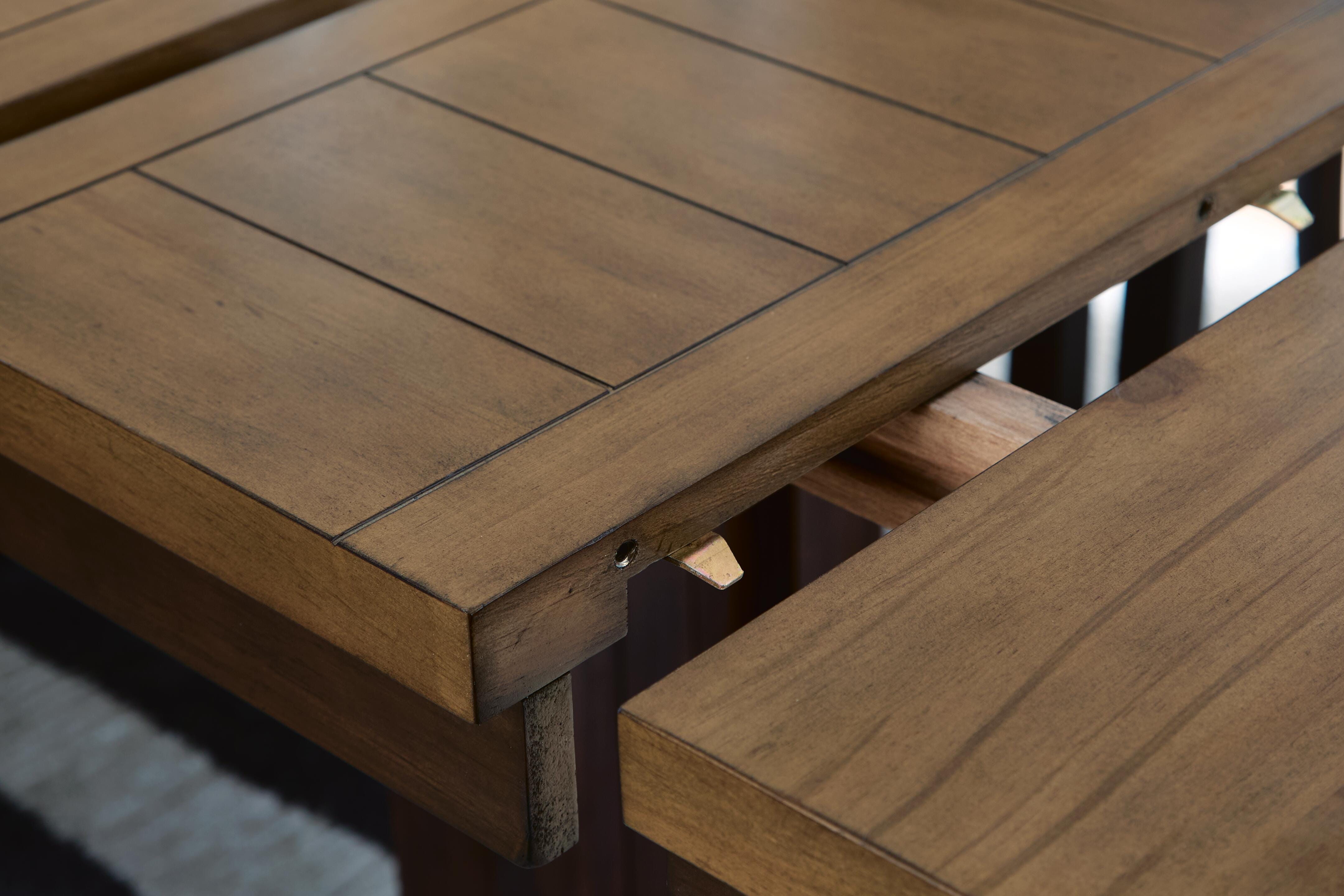Anixburg Counter Height Dining Extension Table - image 5