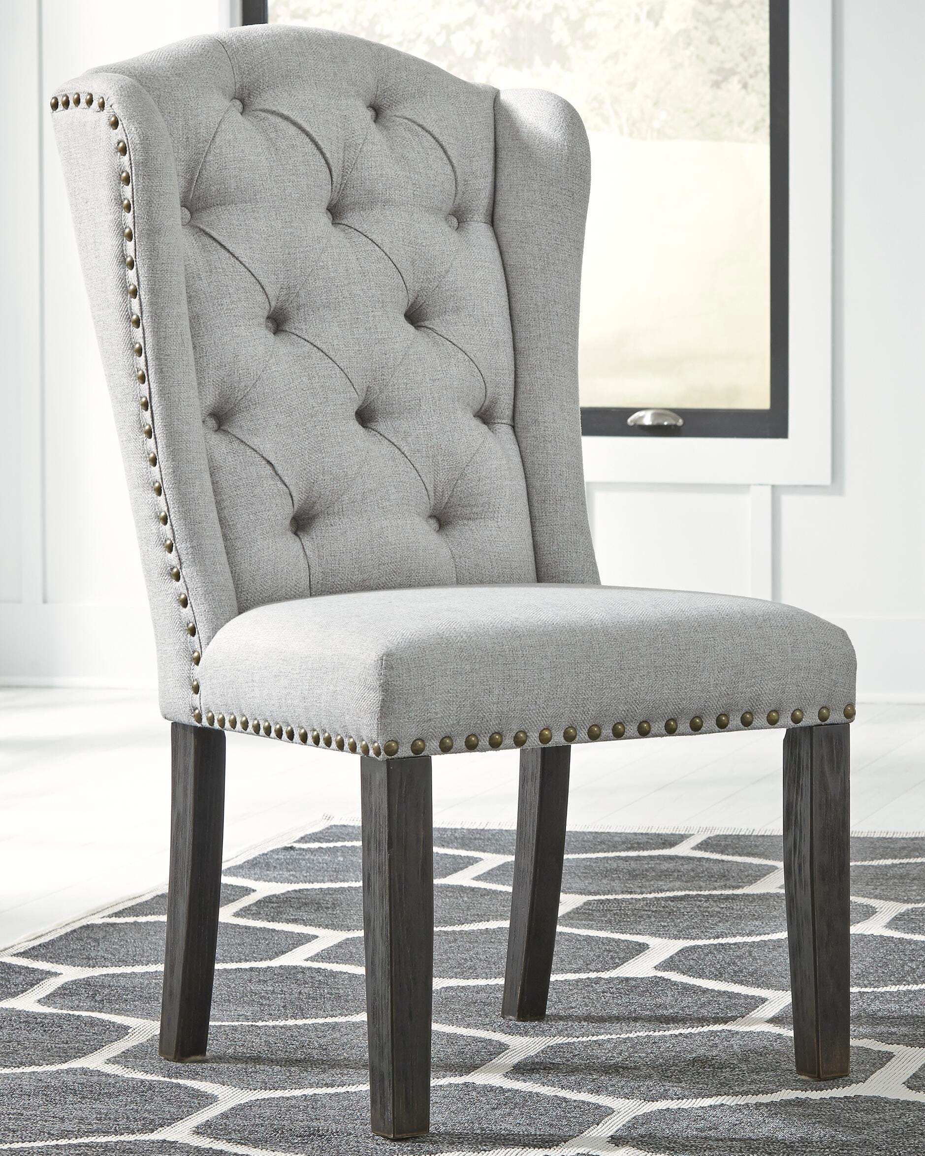 Jeanette Upholstered Wingback Dining Chair | Ashley