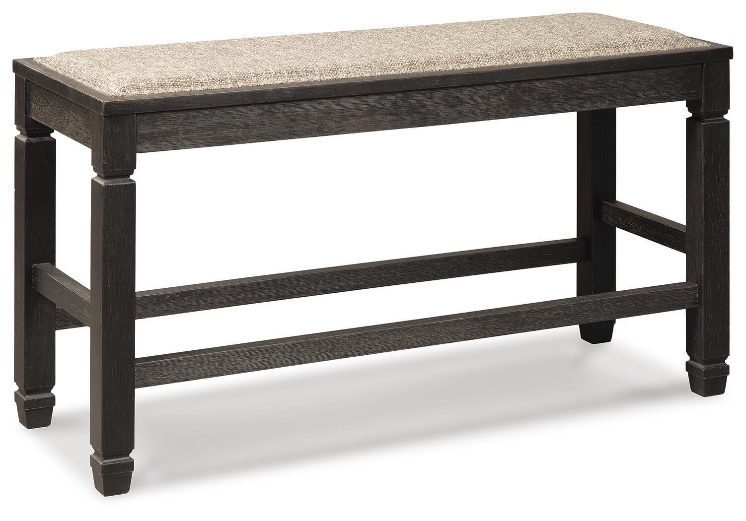Tyler Creek Counter Height Dining Bench, Antique Black, large