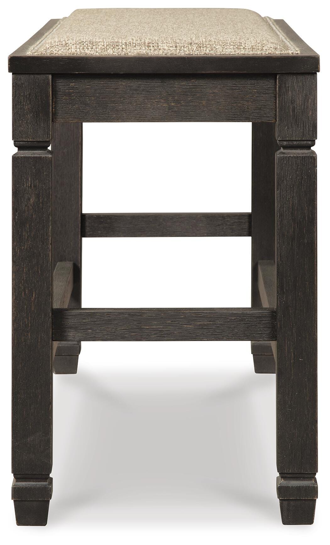 Tyler Creek Counter Height Dining Bench, Antique Black, large