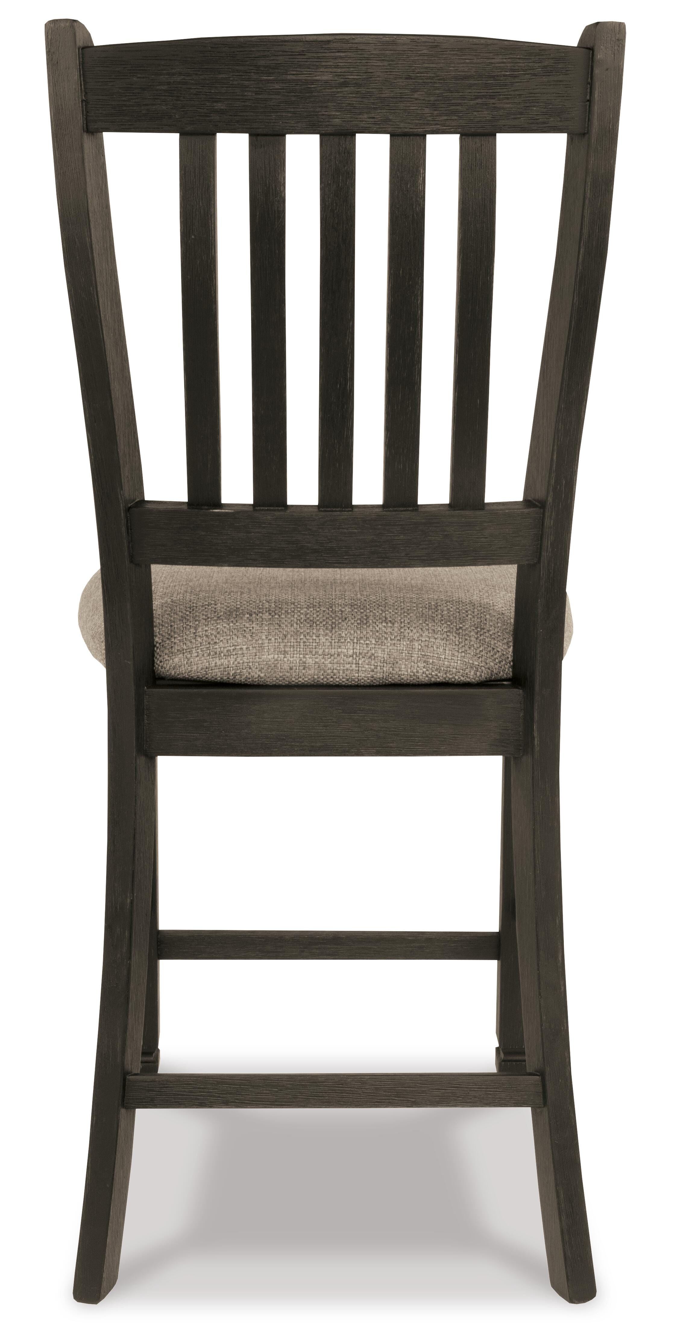 Tyler Creek Counter Height Bar Stool, Black/Grayish Brown, large