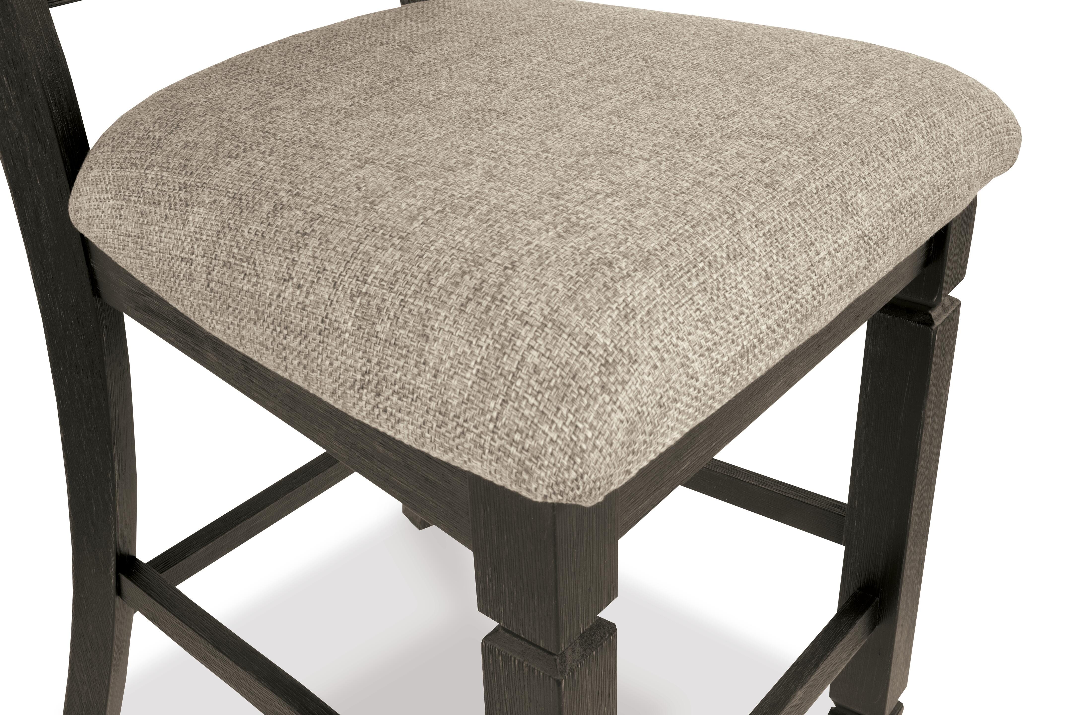Tyler Creek Counter Height Bar Stool, Black/Grayish Brown, large