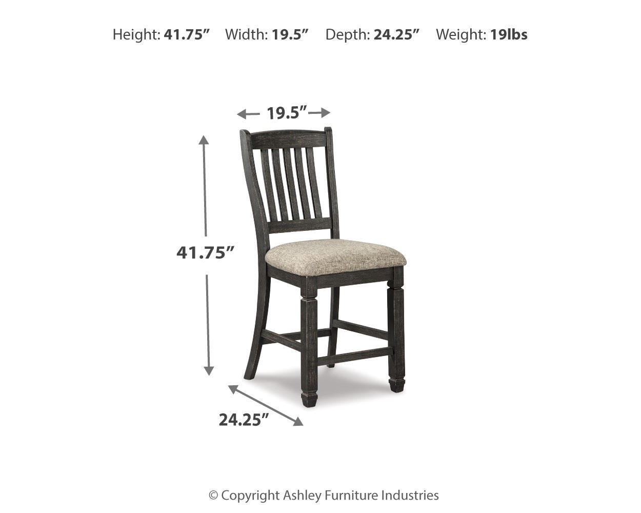 Tyler Creek Counter Height Bar Stool - image 4