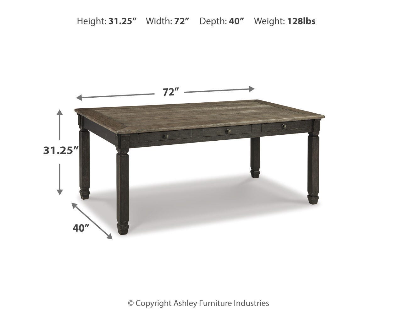 Tyler Creek Dimensions