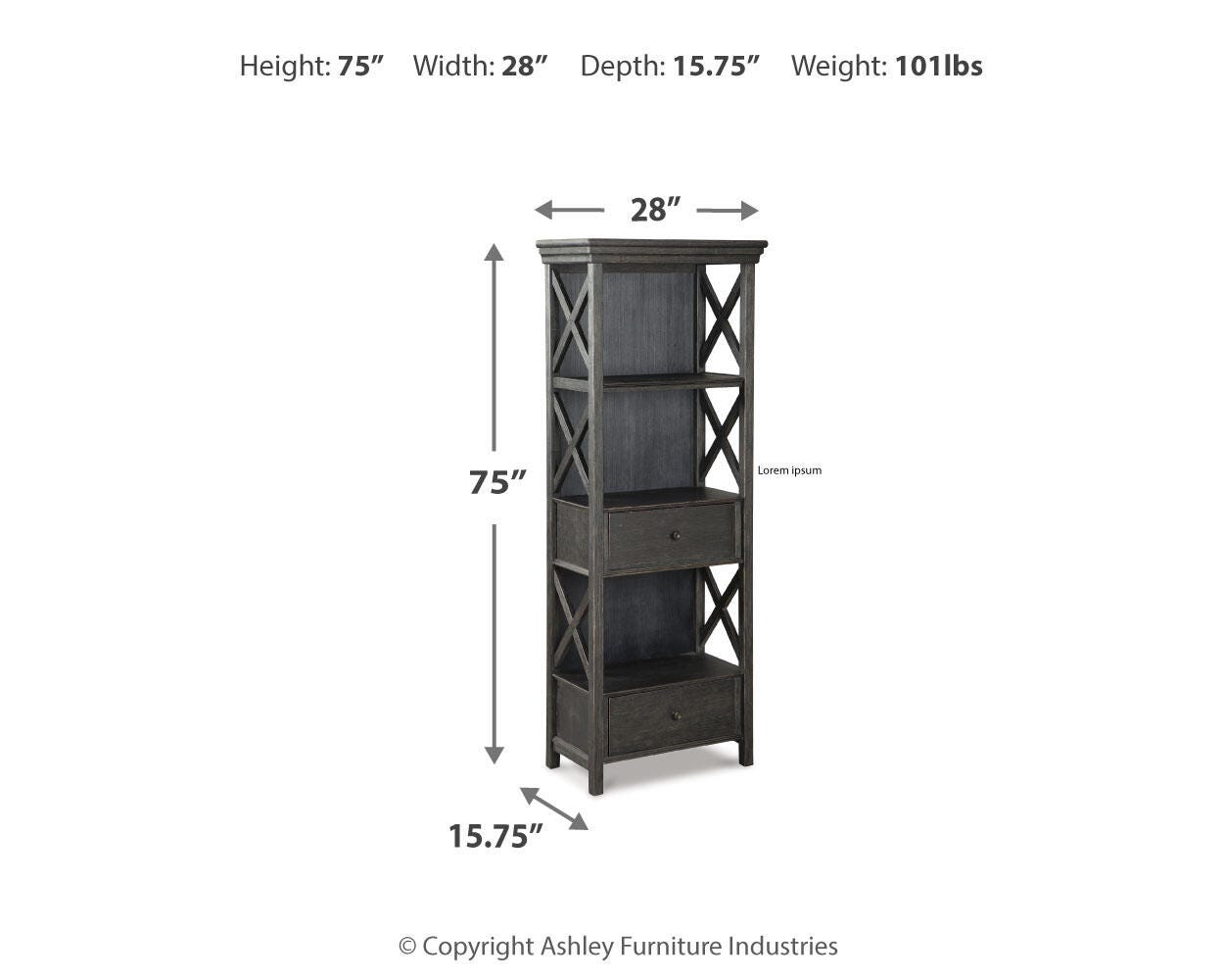 Tyler Creek Display Cabinet - image 4