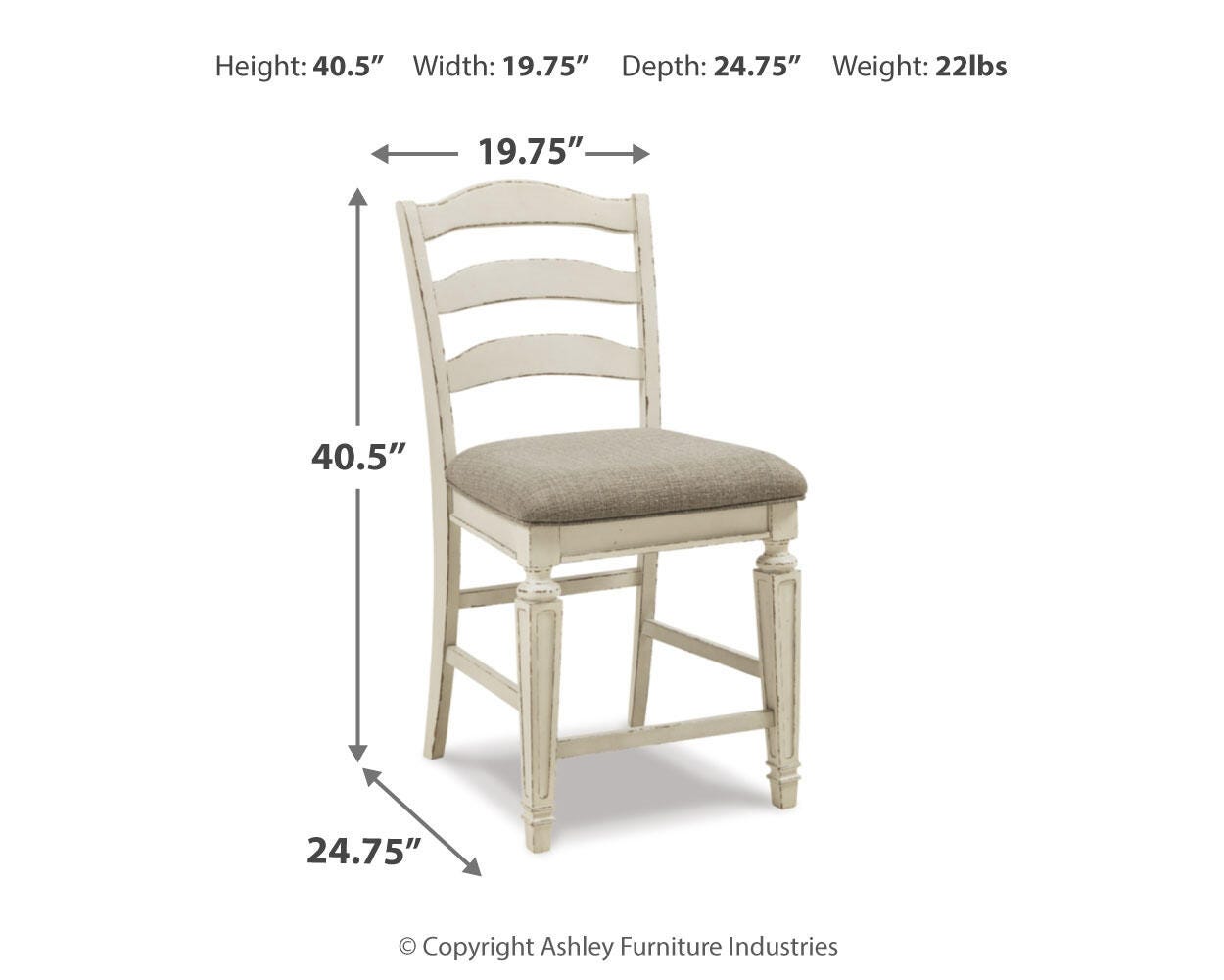 Realyn Counter Height Bar Stool - image 8