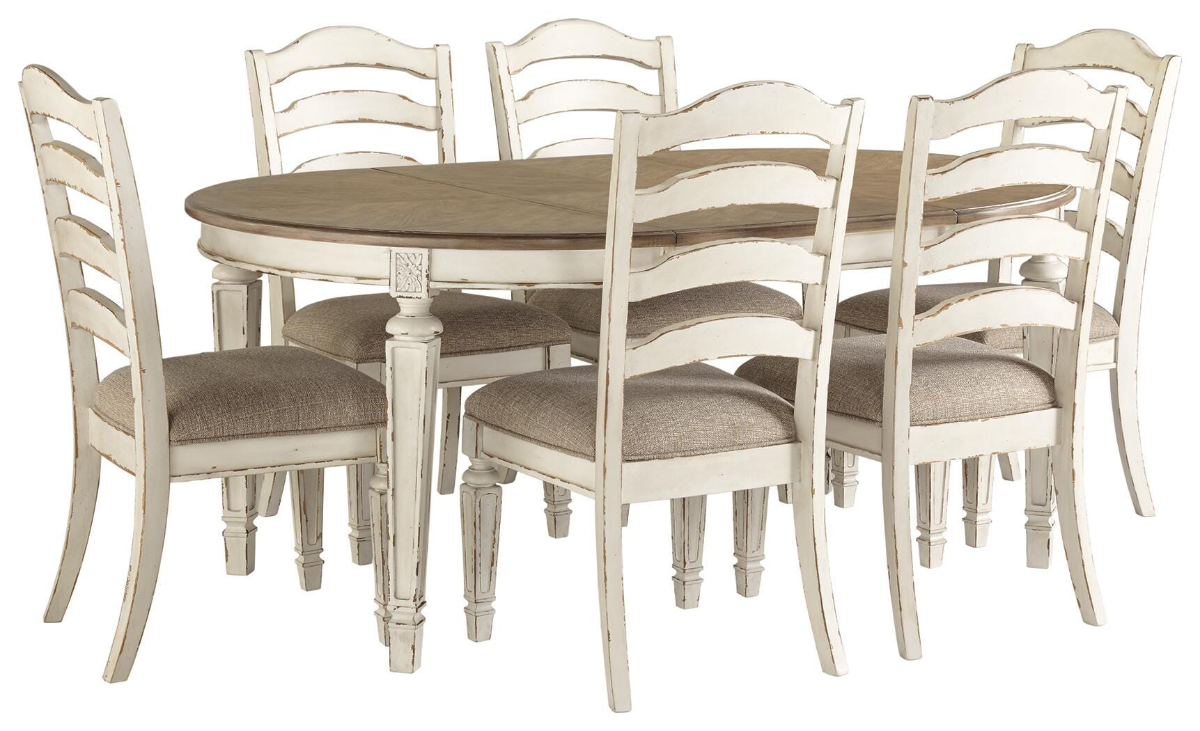 Mesa de comedor Realyn y 6 sillas - image 1
