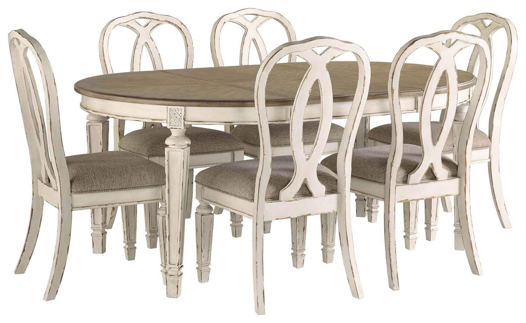 Realyn Dining Table and 6 Chairs, , large