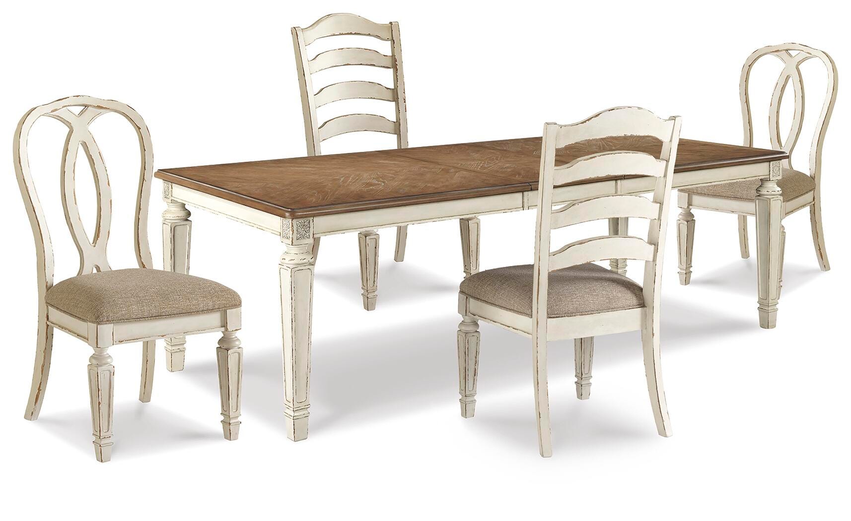 Mesa de comedor Realyn y 4 sillas - image 1