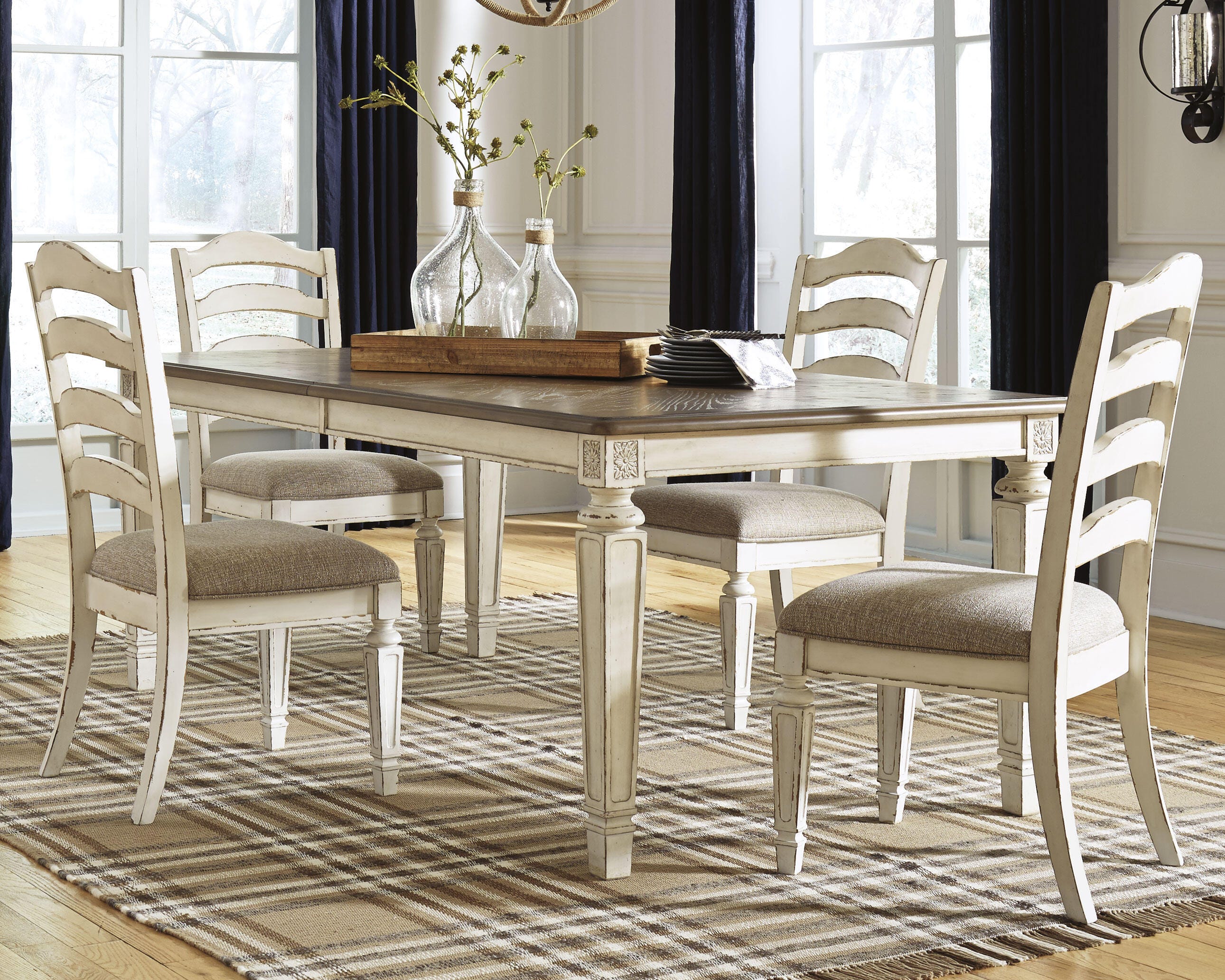 Realyn Dining Table and 4 Chairs, , rollover