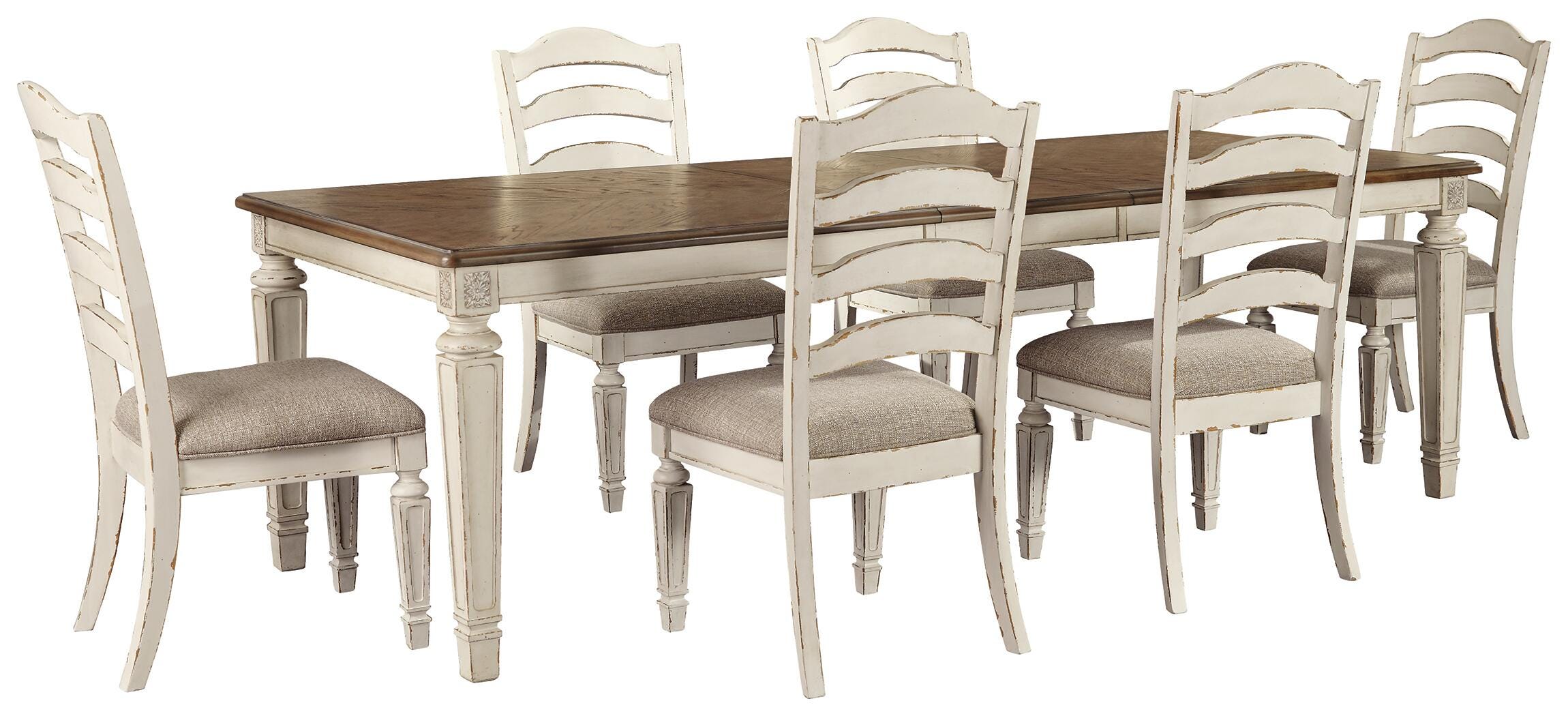 Realyn Dining Table and 6 Chairs, , large