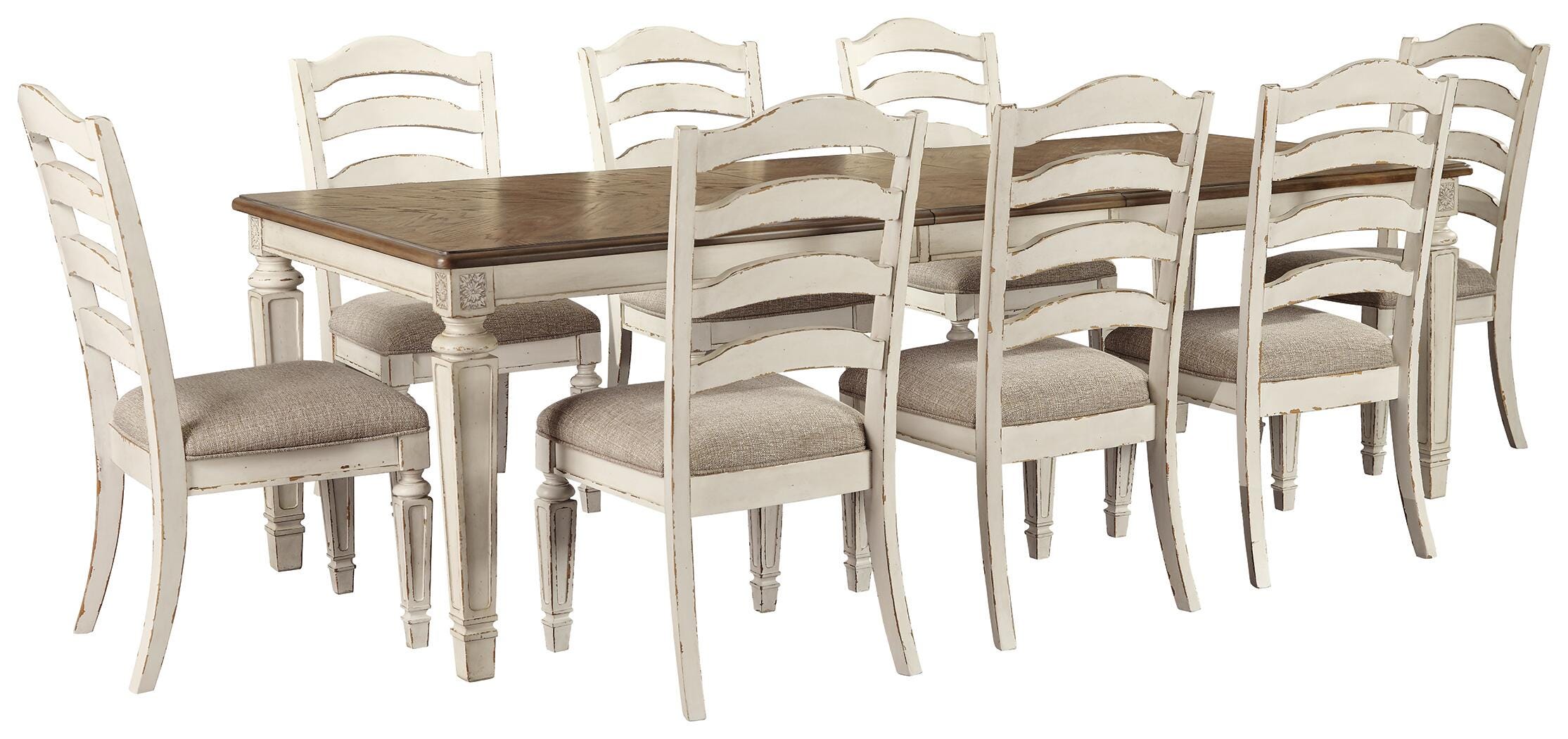 Realyn Dining Table and 8 Chairs, , large