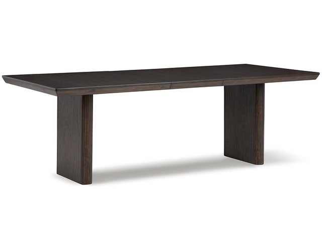 Bruxworth Extendable Dining Table, Dark Brown