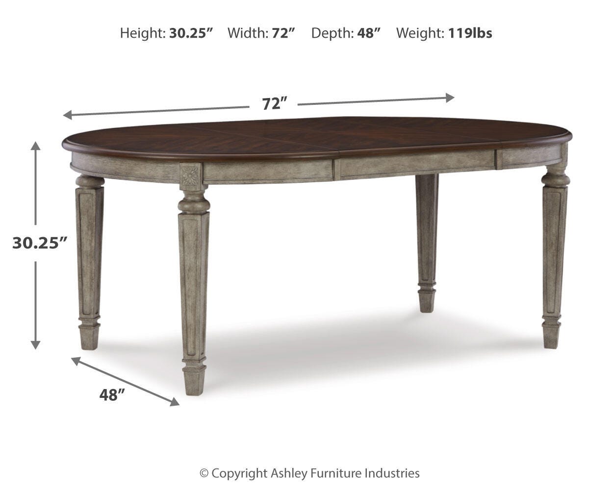 Lodenbay Dining Table, , large