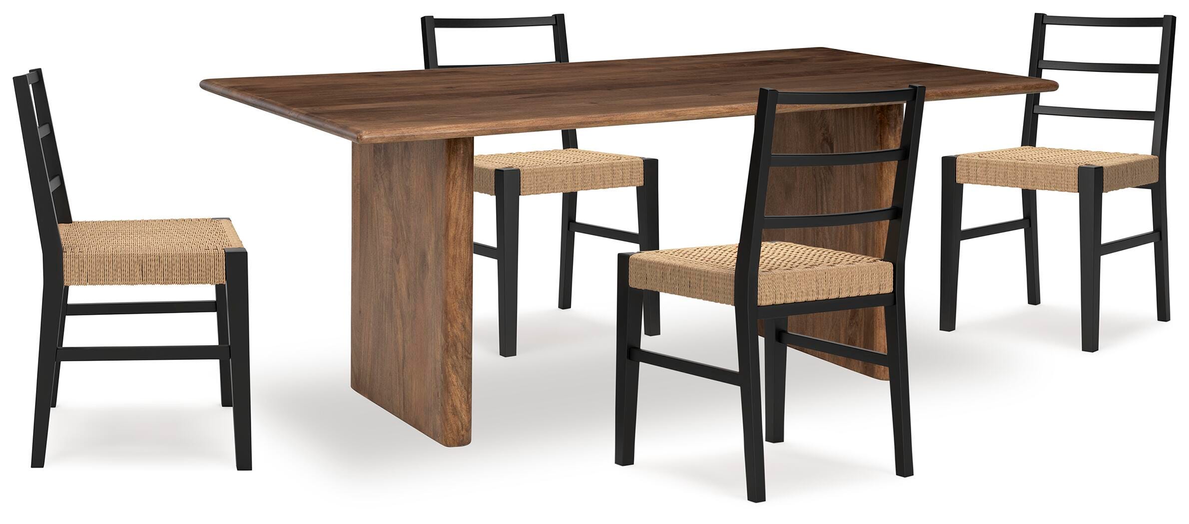 Isanti Dining Table and 4 Chairs, , large