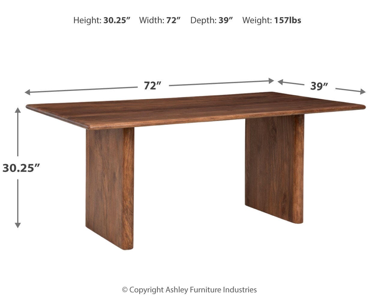 Mesa de comedor Isanti - image 5