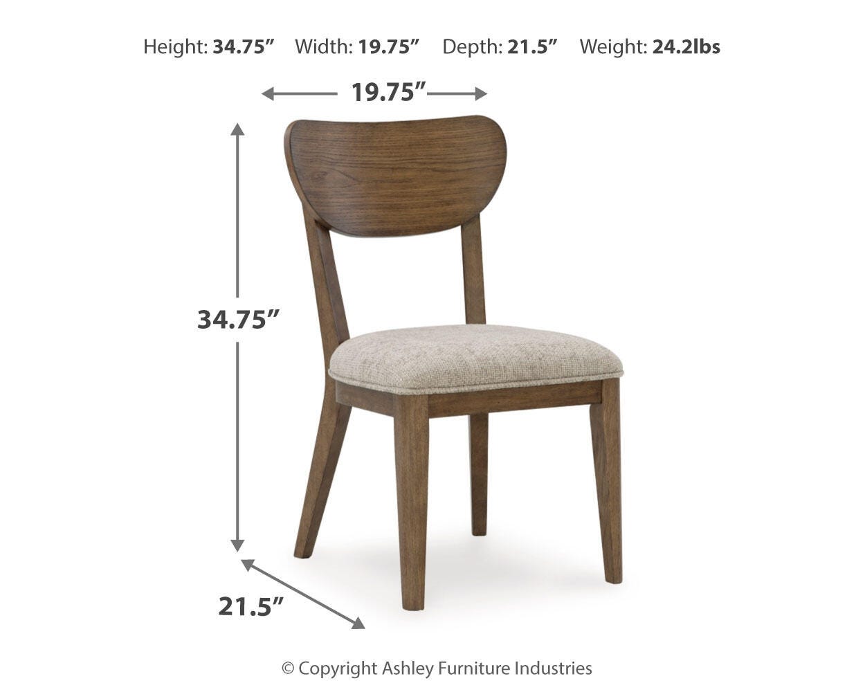 Roanhowe Dining Chair - image 4