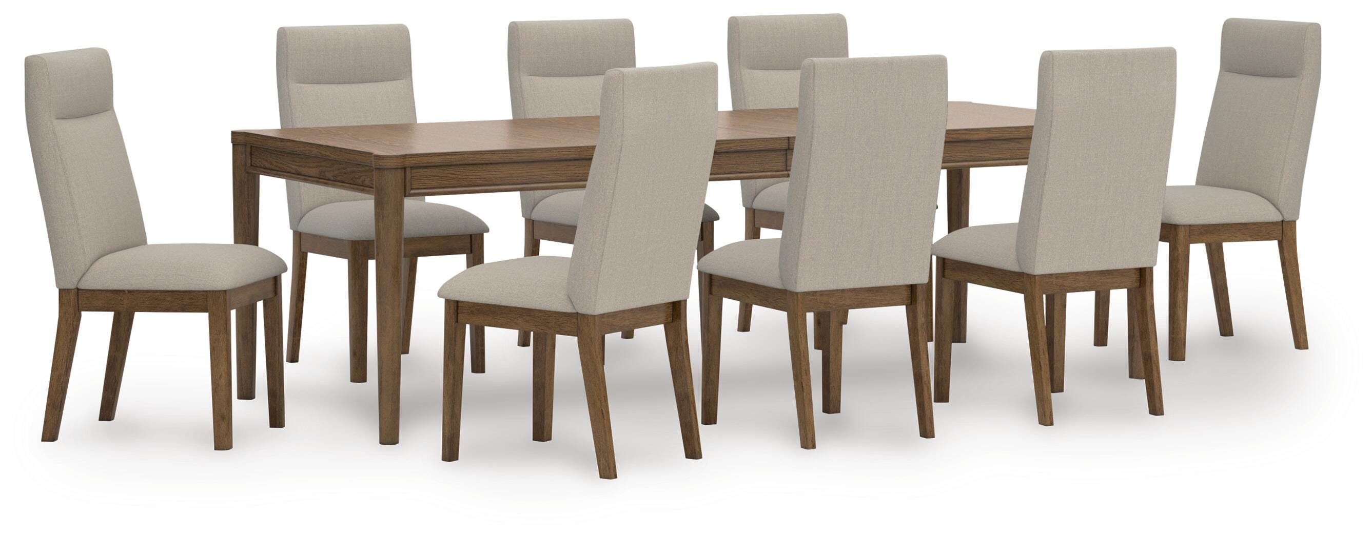 Roanhowe Dining Table and 8 Chairs, , large