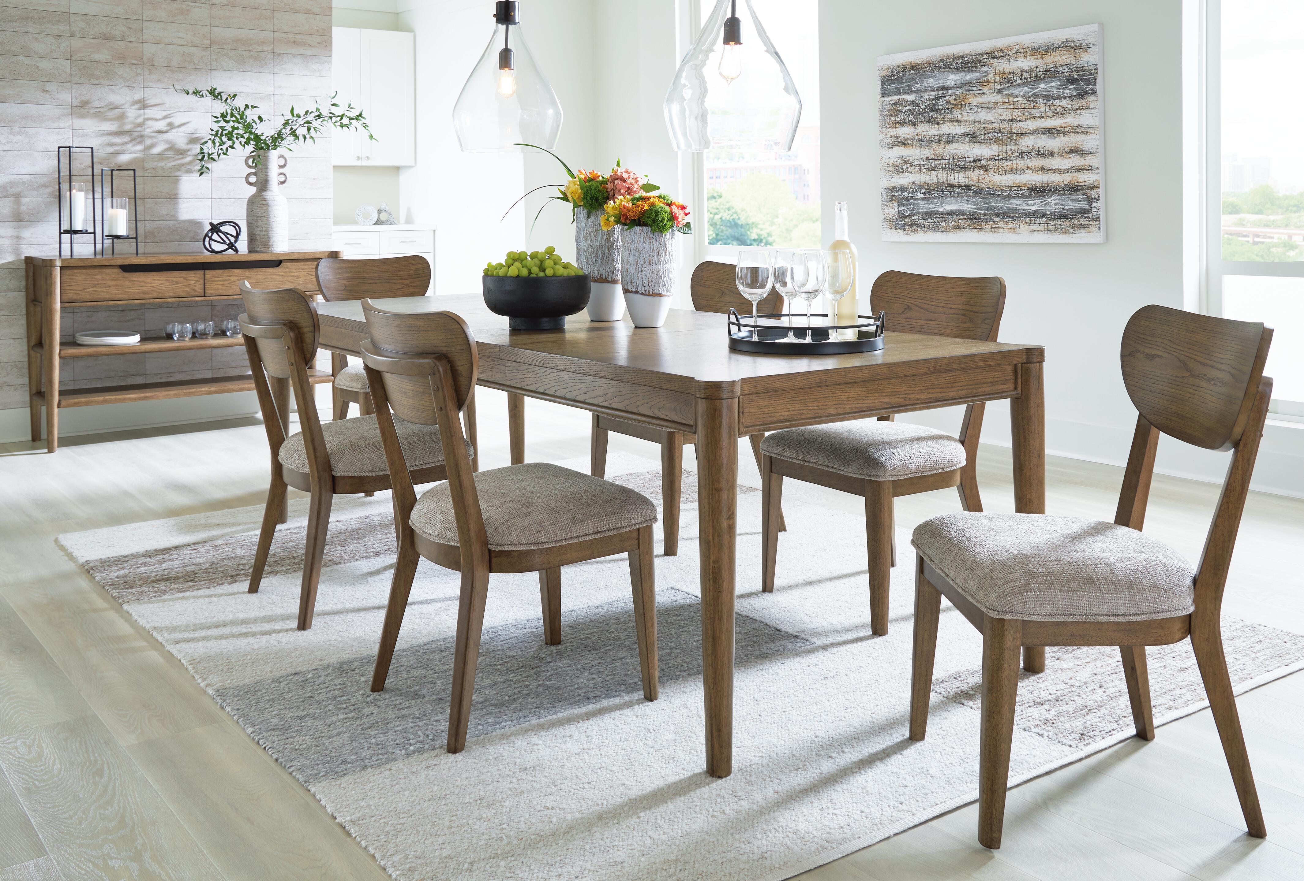 Roanhowe Dining Table and 6 Chairs, , rollover