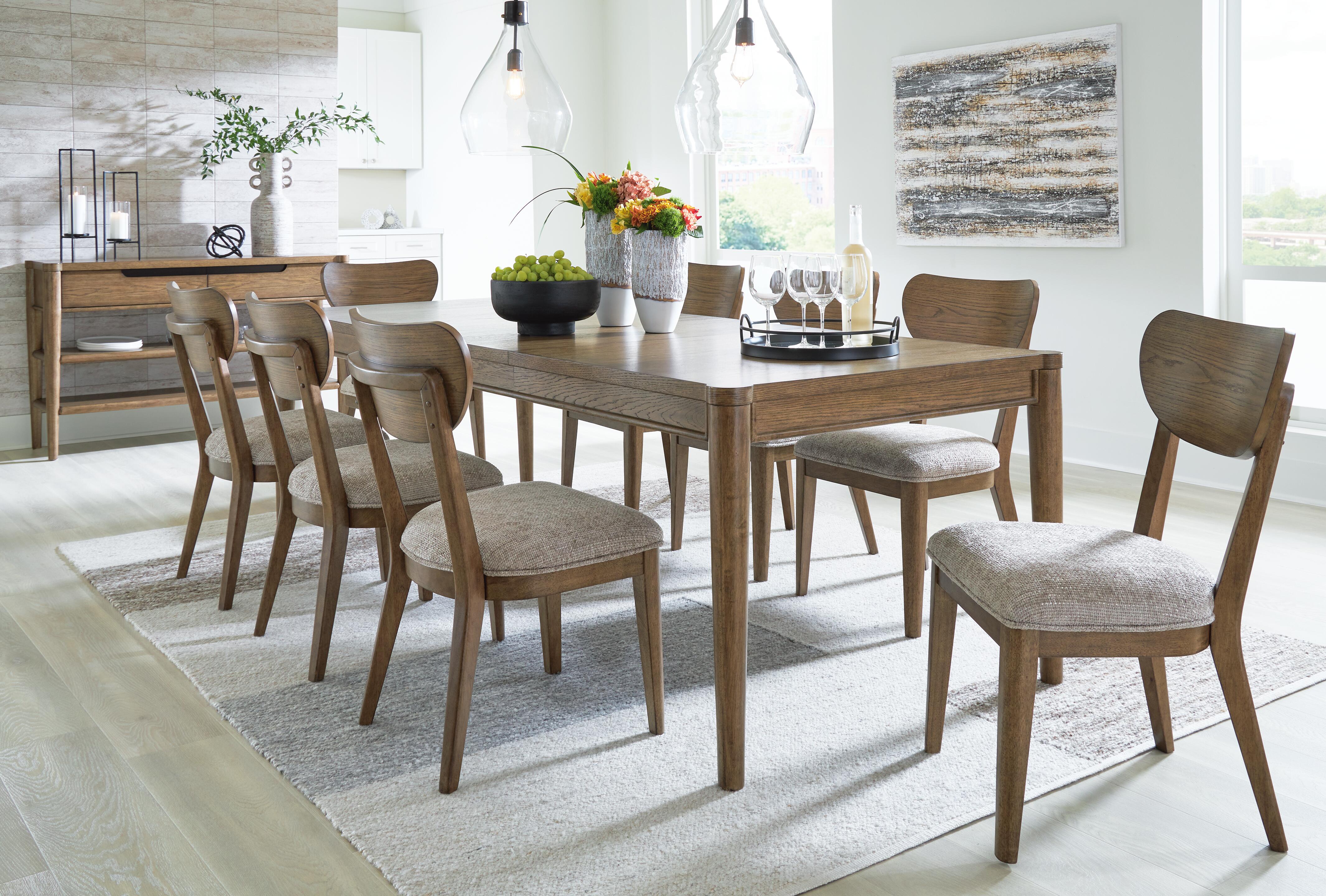 Roanhowe Dining Table and 8 Chairs, , rollover