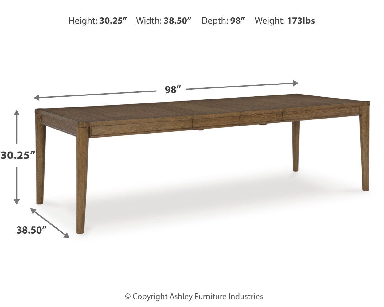 Roanhowe Dining Extension Table - image 13