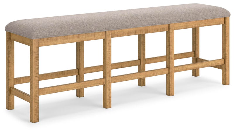 Havonplane 72" Counter Height Dining Bench, Brown